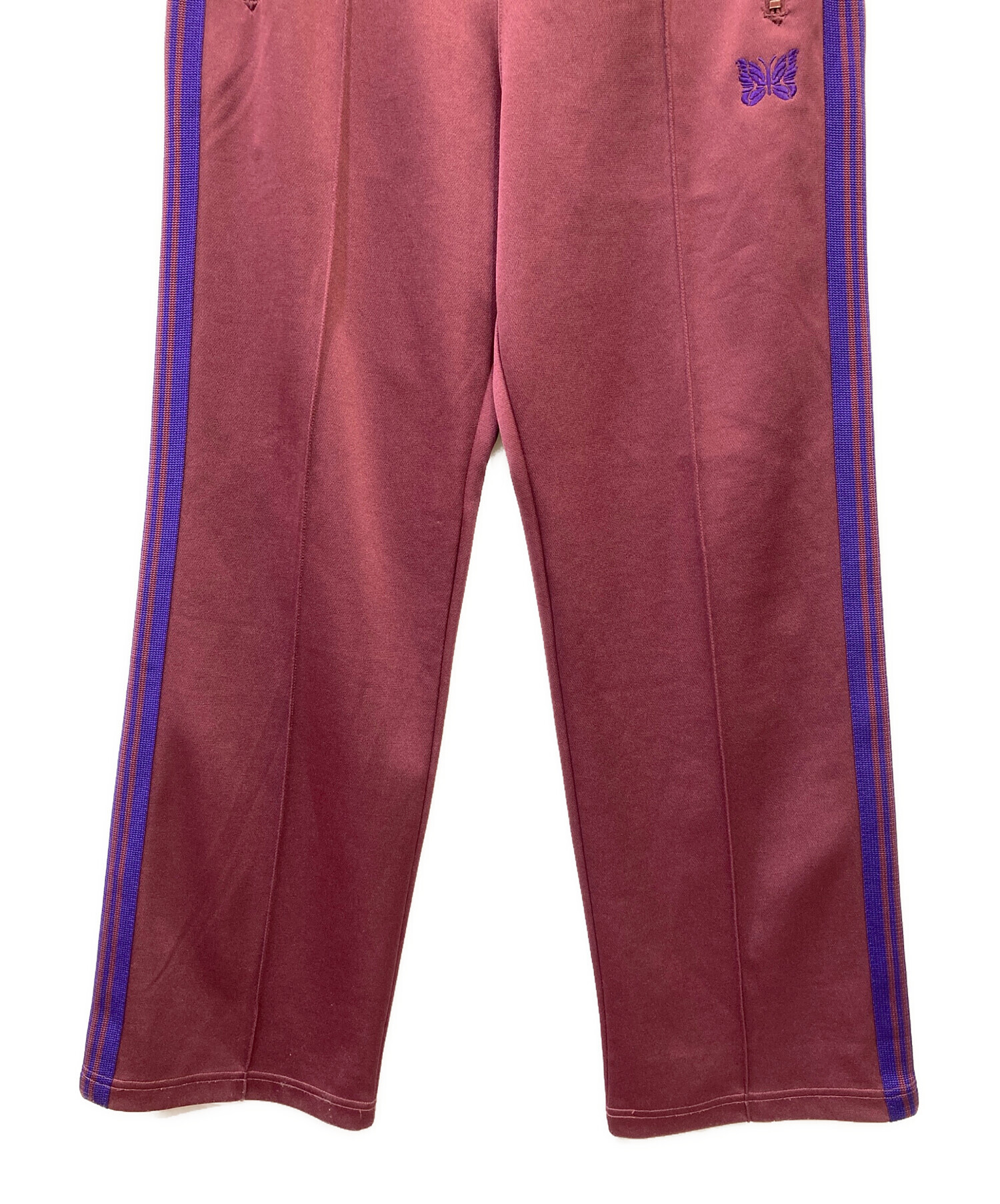 中古・古着通販】Needles (ニードルズ) トラックパンツ ボルドー