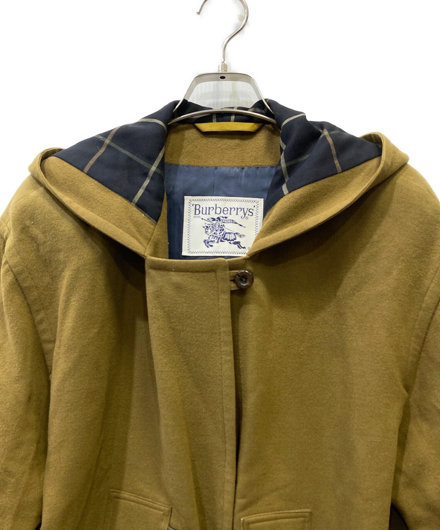 中古・古着通販】Burberry's (バーバリーズ) フーデッドウールコート