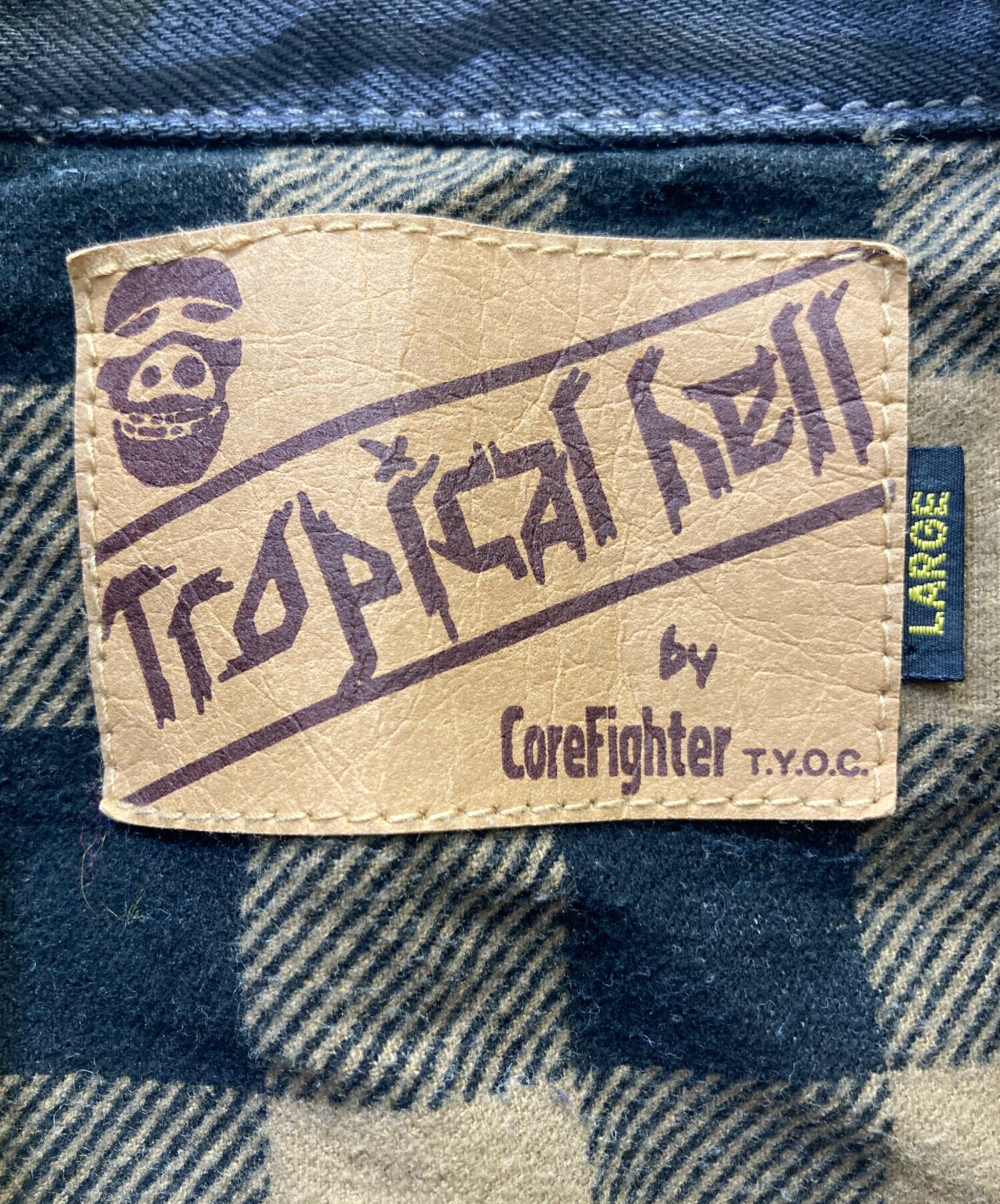 中古・古着通販】tropical hell (トロピカルヘル) デニムジャケット