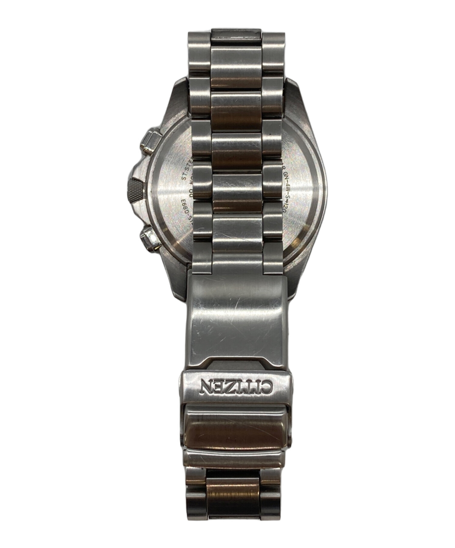 中古・古着通販】CITIZEN (シチズン) クロノグラフ ブラック｜ブランド