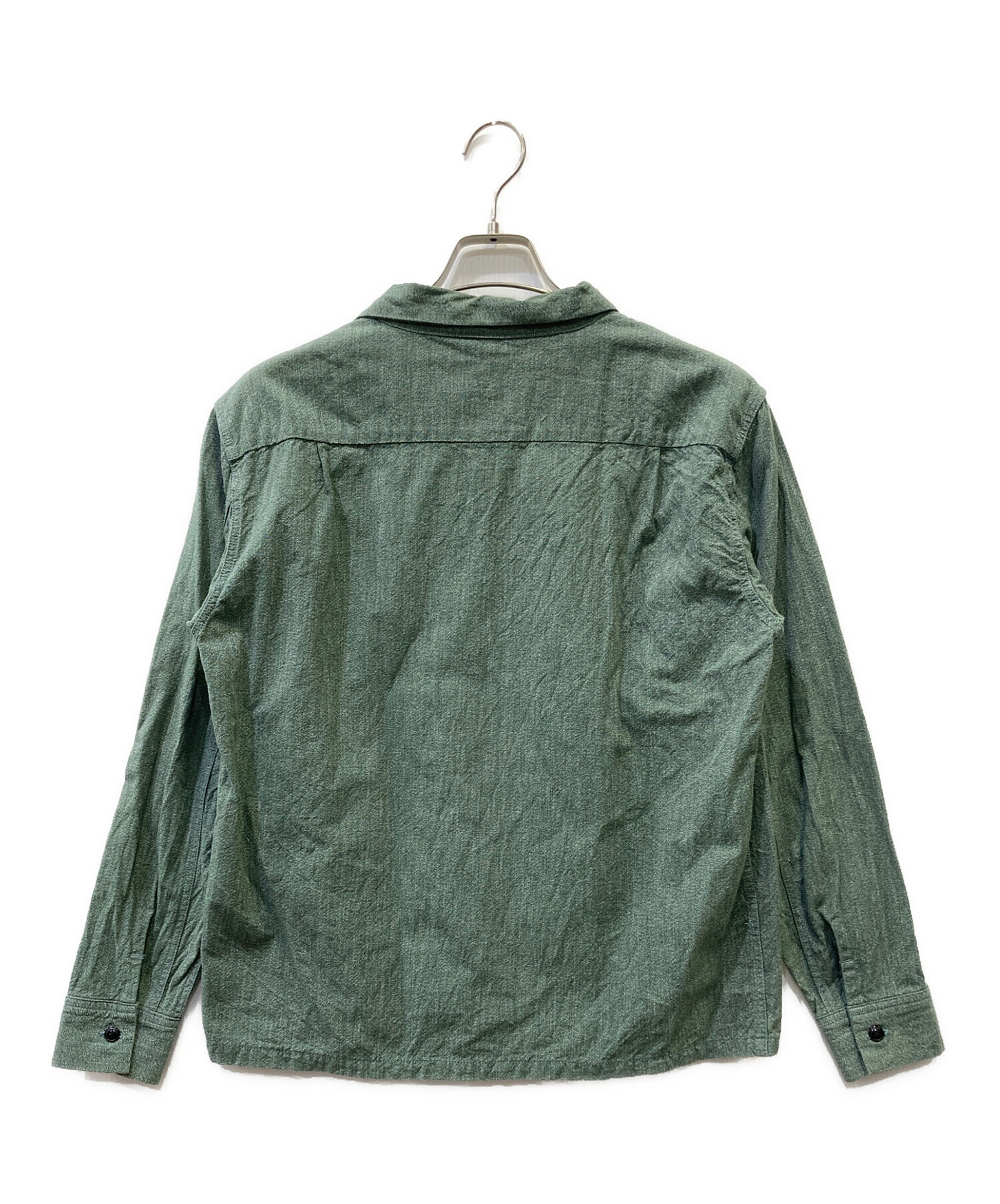 中古・古着通販】TENDERLOIN (テンダーロイン) 長袖シャツ グリーン