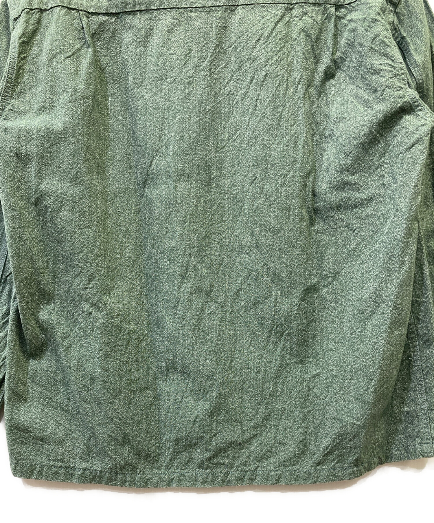 中古・古着通販】TENDERLOIN (テンダーロイン) 長袖シャツ グリーン 中古・古着通販】TENDERLOIN (テンダーロイン) 長袖シャツ グリーン