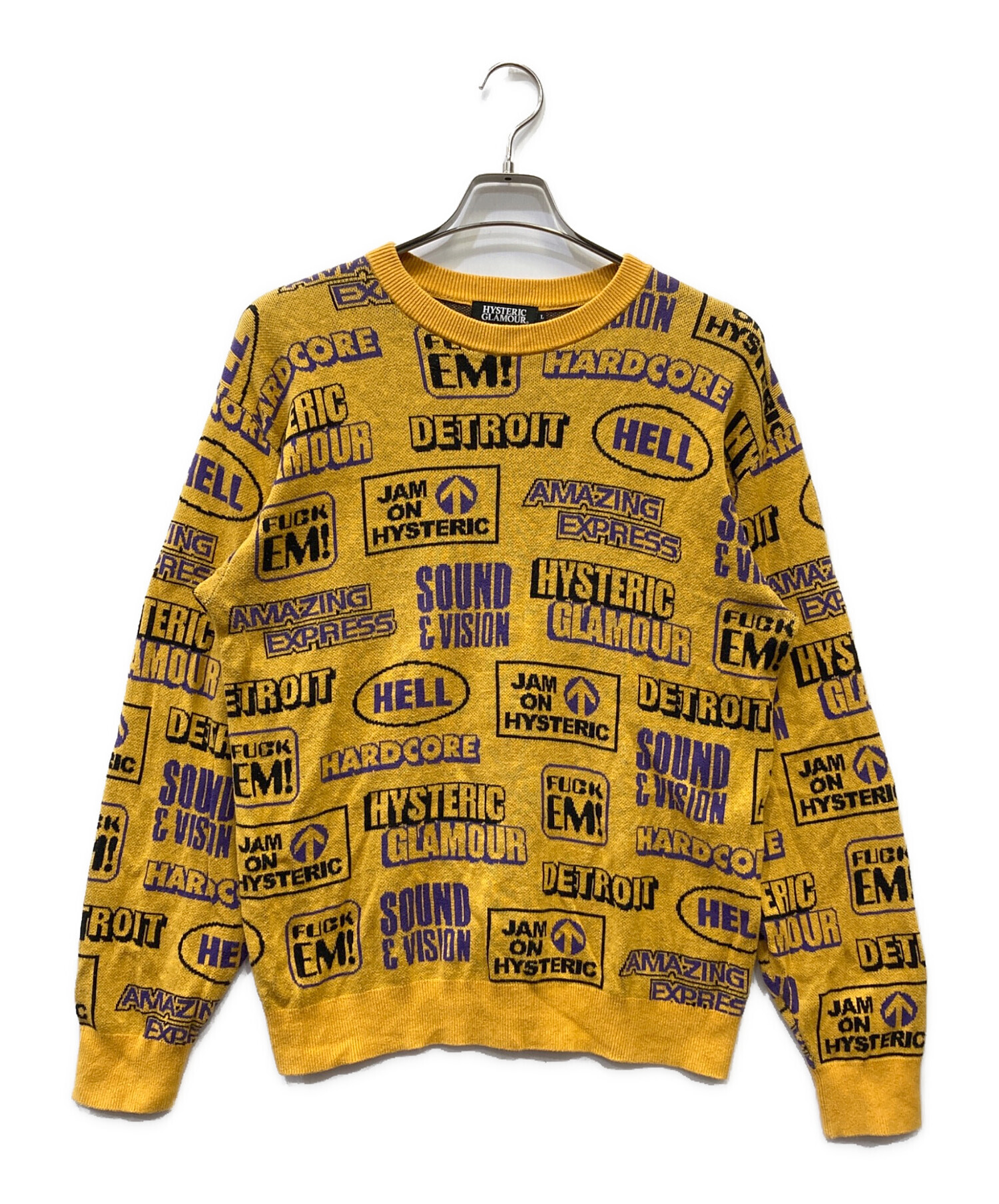 中古・古着通販】Hysteric Glamour (ヒステリックグラマー) 厚手ニット 