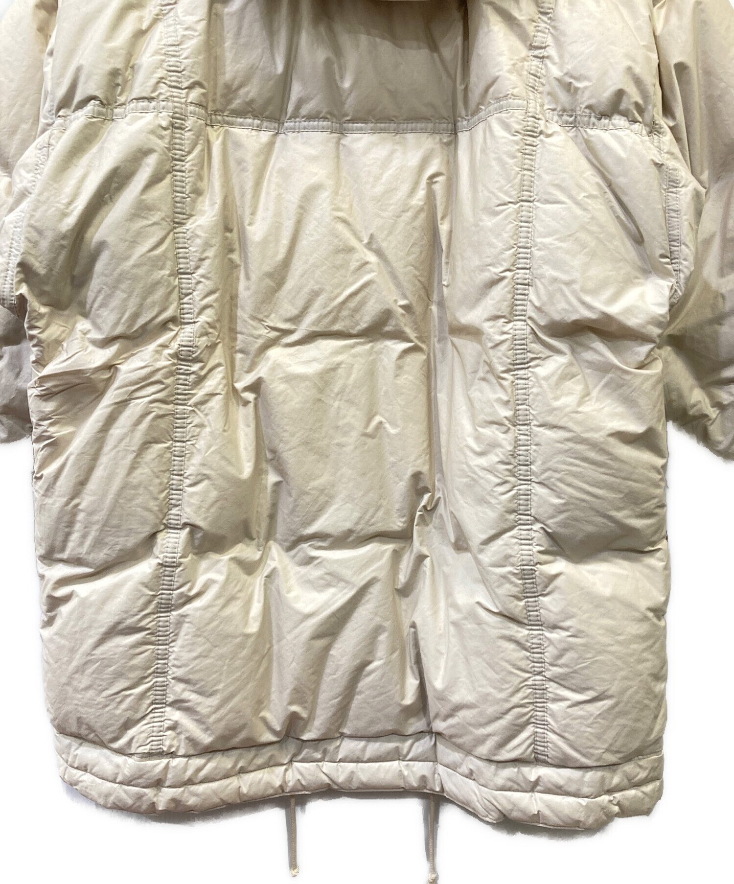 中古・古着通販】ONE TOP (ワントップ) ダウンジャケット アイボリー 