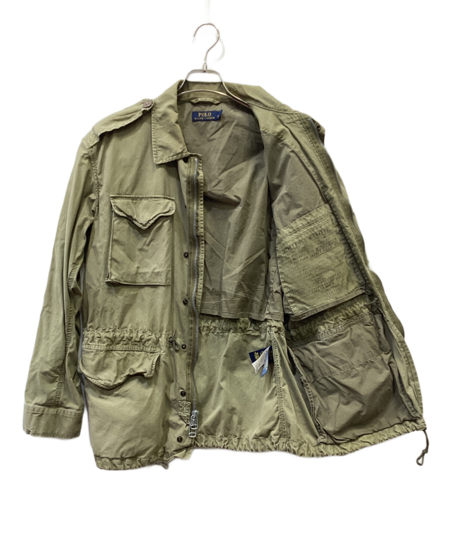 Polo Ralph Lauren ミリタリージャケット サイズＳ 中古・古着通販】POLO RALPH LAUREN (ポロ・ラルフローレン