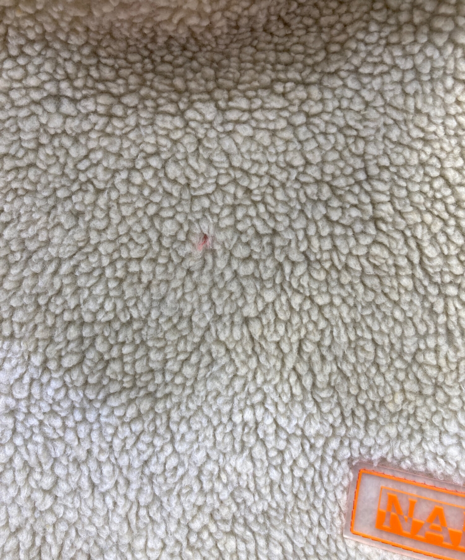 中古・古着通販】NAPAPIJRI (ナパピリ) ボアパーカー ベージュ サイズ 
