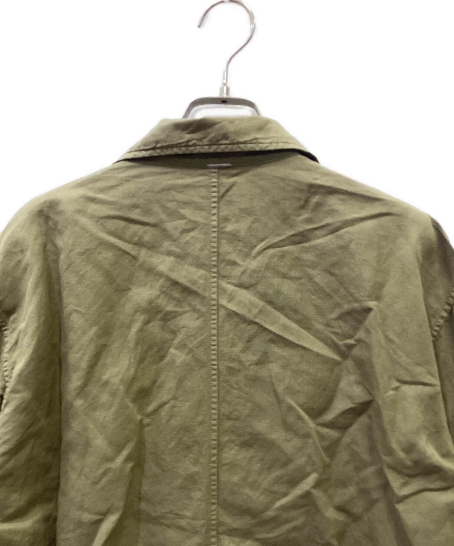 中古・古着通販】MHL (エムエイチエル) 長袖シャツ オリーブ サイズ:M