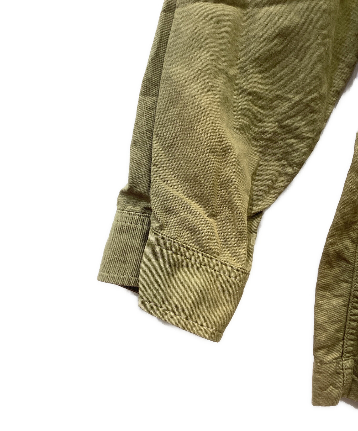 中古・古着通販】MHL (エムエイチエル) 長袖シャツ オリーブ サイズ:M