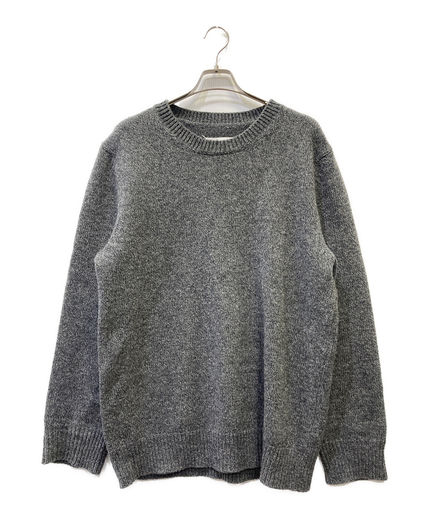 新品、未使用】メゾンマルジェラ ダークグレー 半袖ニット 楽天市場