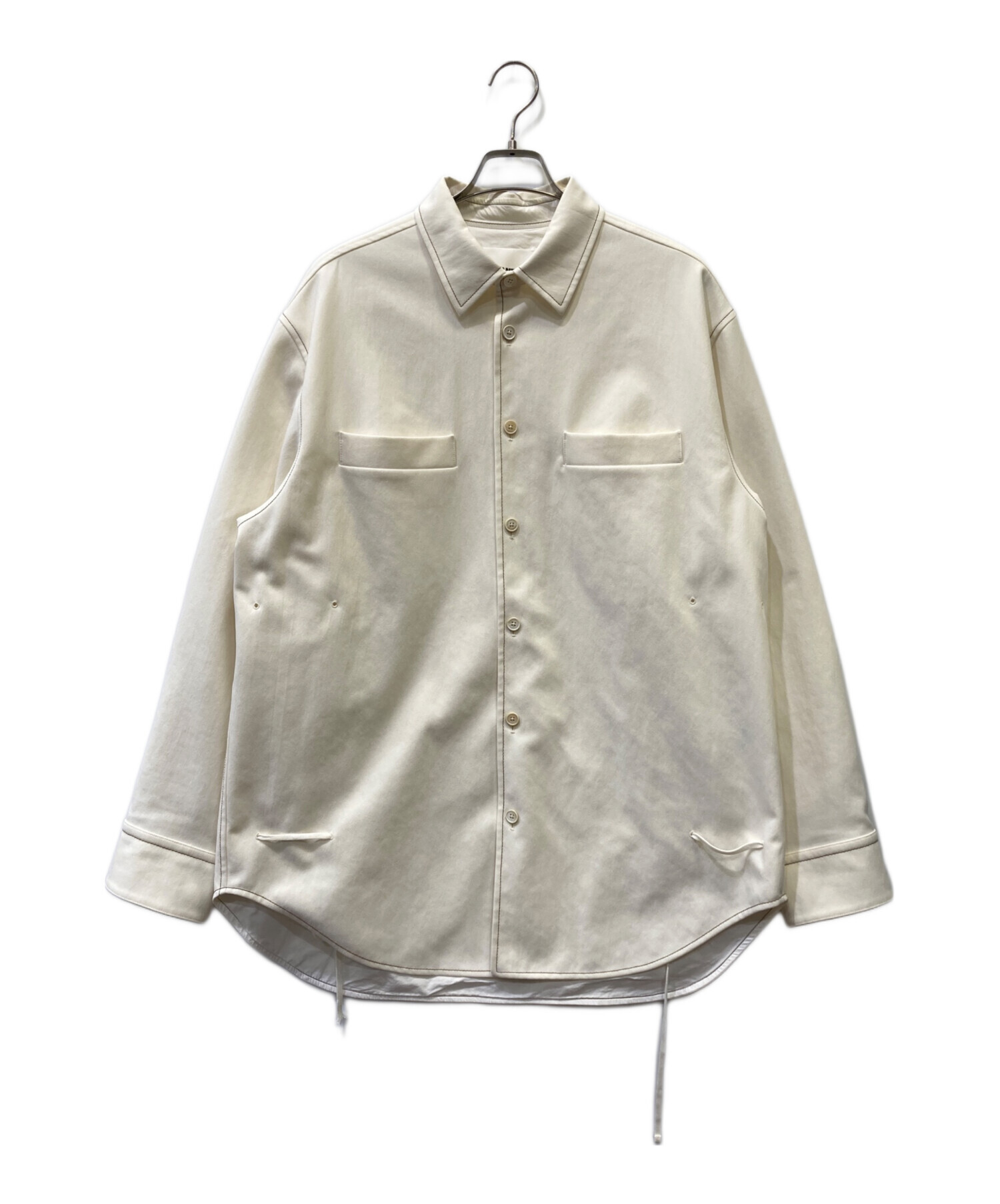 ジルサンダー(JIL SANDER)定番シャツジャケット【44】美品 ジルサンダー Jil Sander JIL SANDER シャツジャケット SHIRT 106