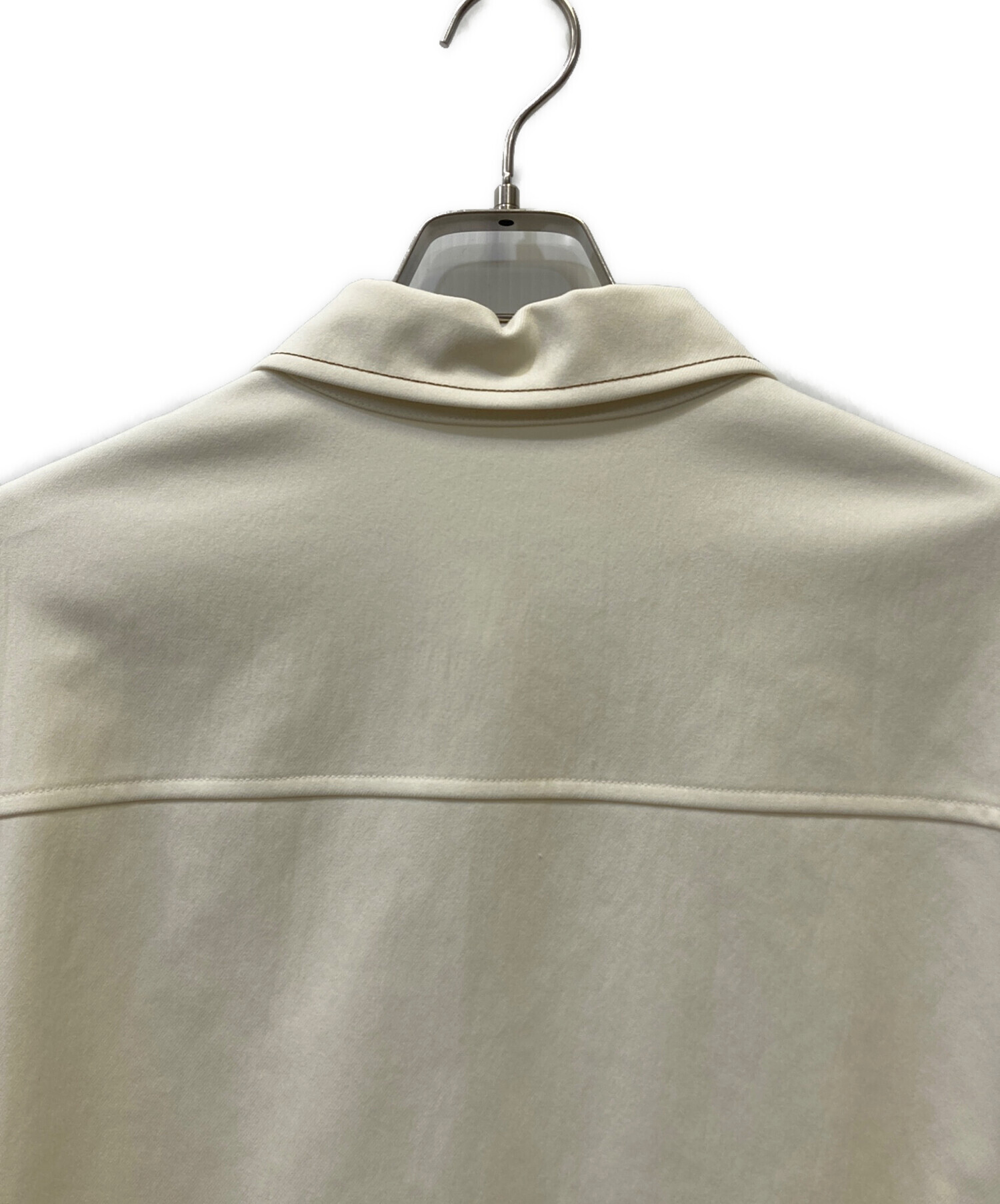 ジルサンダー(JIL SANDER)定番シャツジャケット【44】美品 中古・古着通販】JIL SANDER (ジルサンダー) シャツジャケット