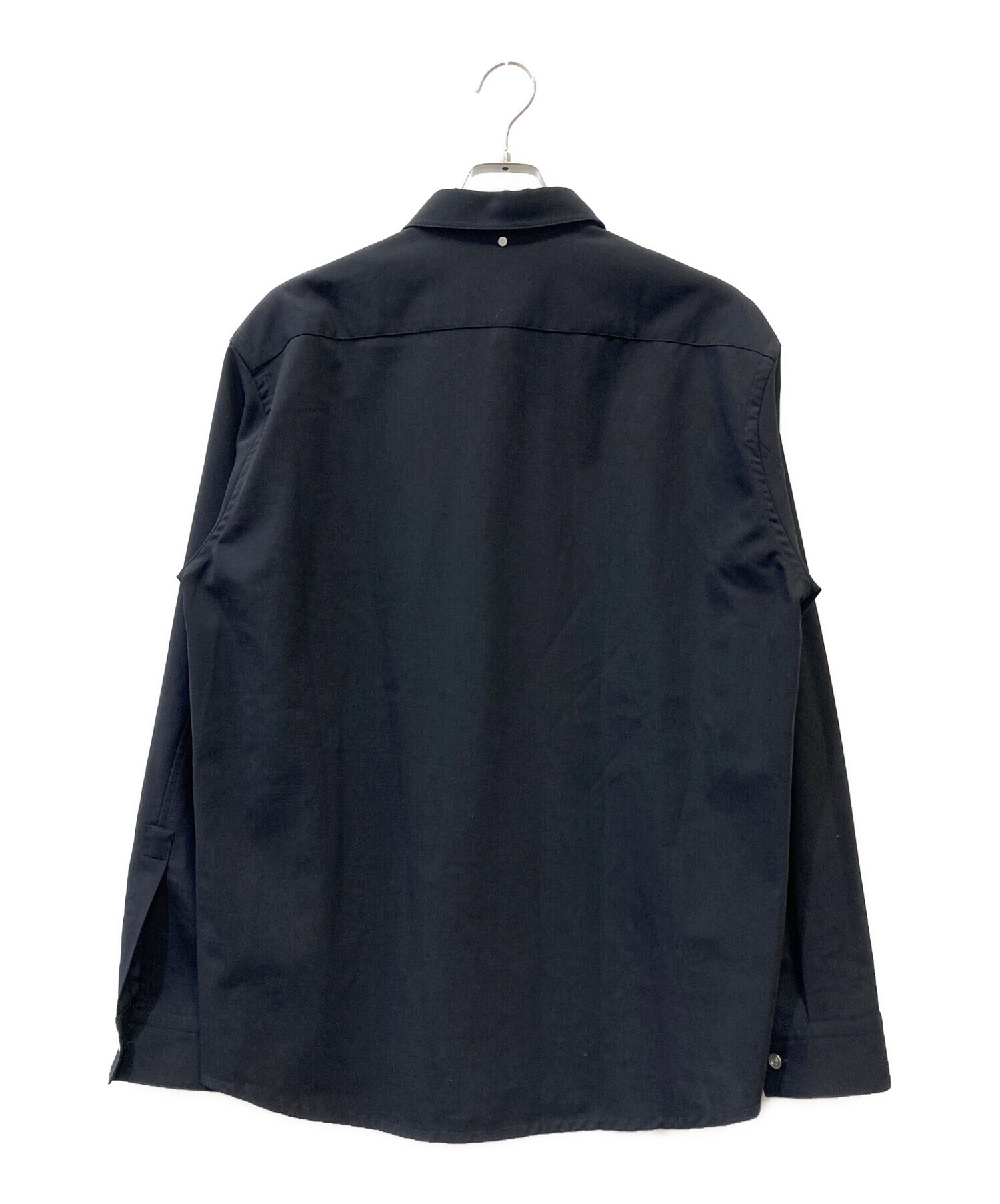 OAMC オーエーエムシー カジュアルシャツ メンズ 【古着】【中古】 中古・古着通販】OAMC (オーエーエムシー) 長袖シャツ ブラック サイズ