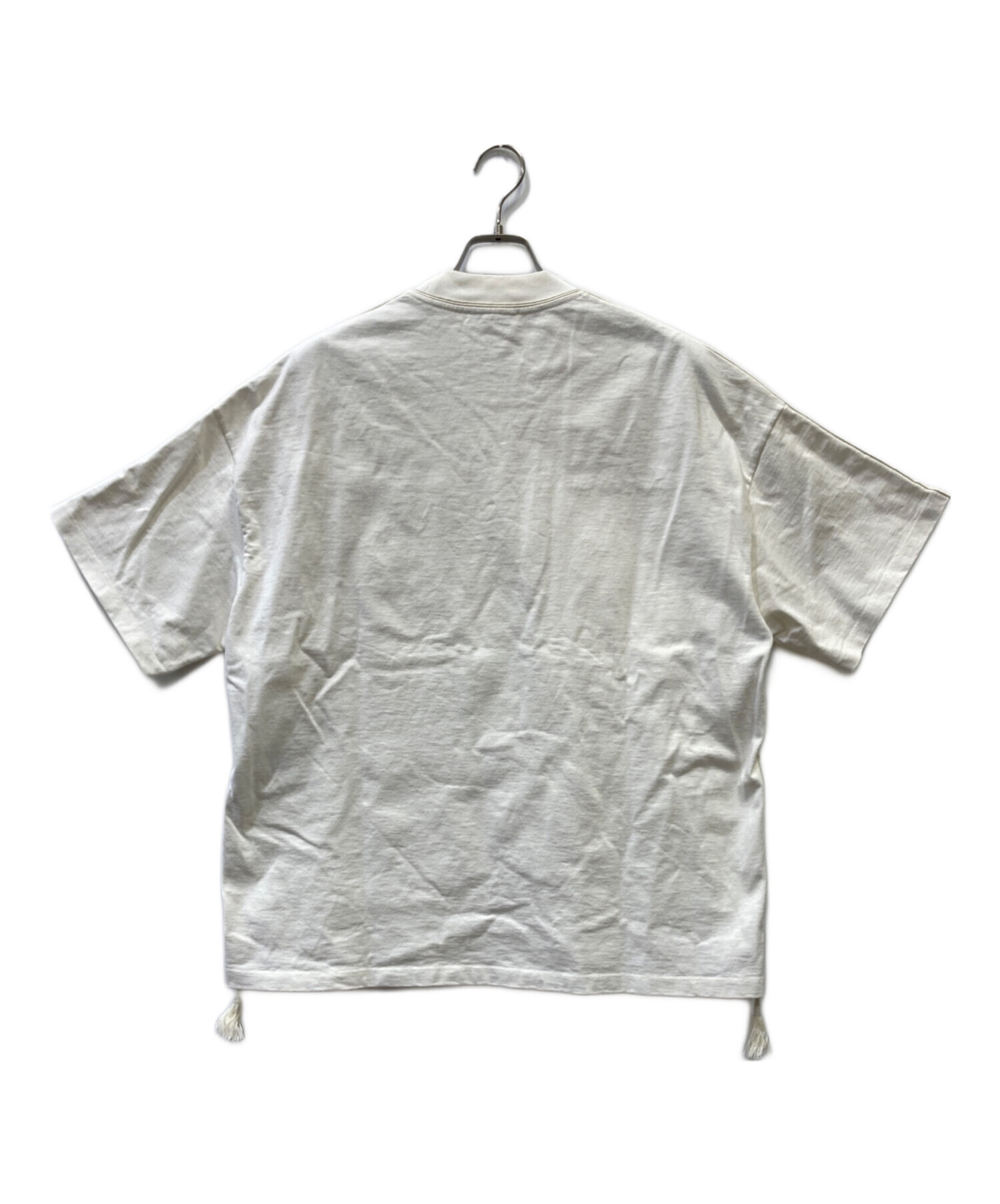 JIL SANDER / 半袖シャツ/40/コットン/ホワイト/JSMU601726MU245200 中古・古着通販】JIL SANDER (ジルサンダー) 半袖カットソー ホワイト