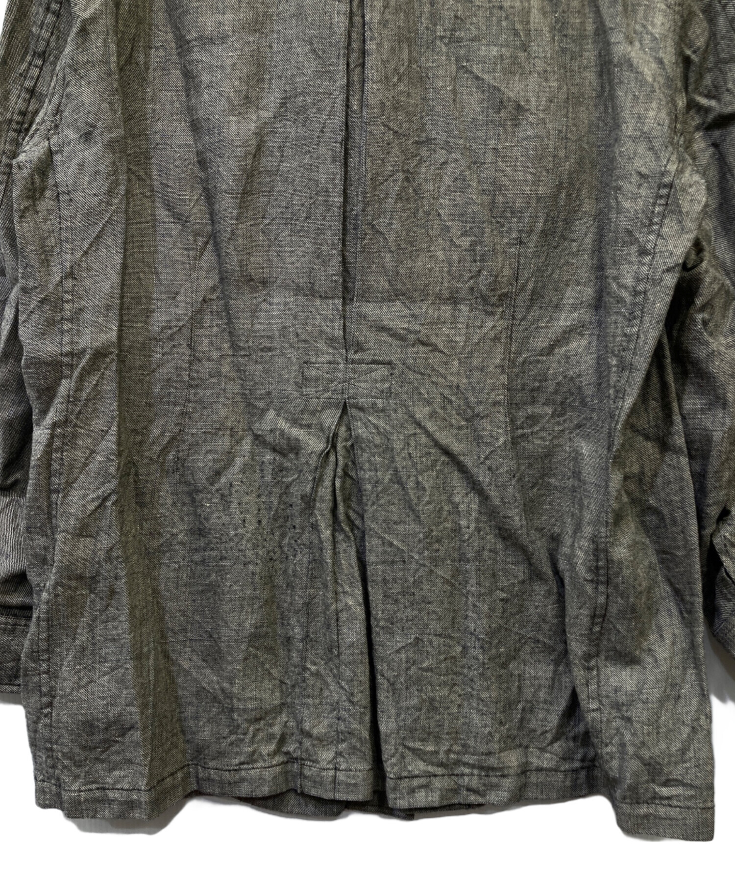 中古・古着通販】Cale (カル) シャツジャケット グレー サイズ:4