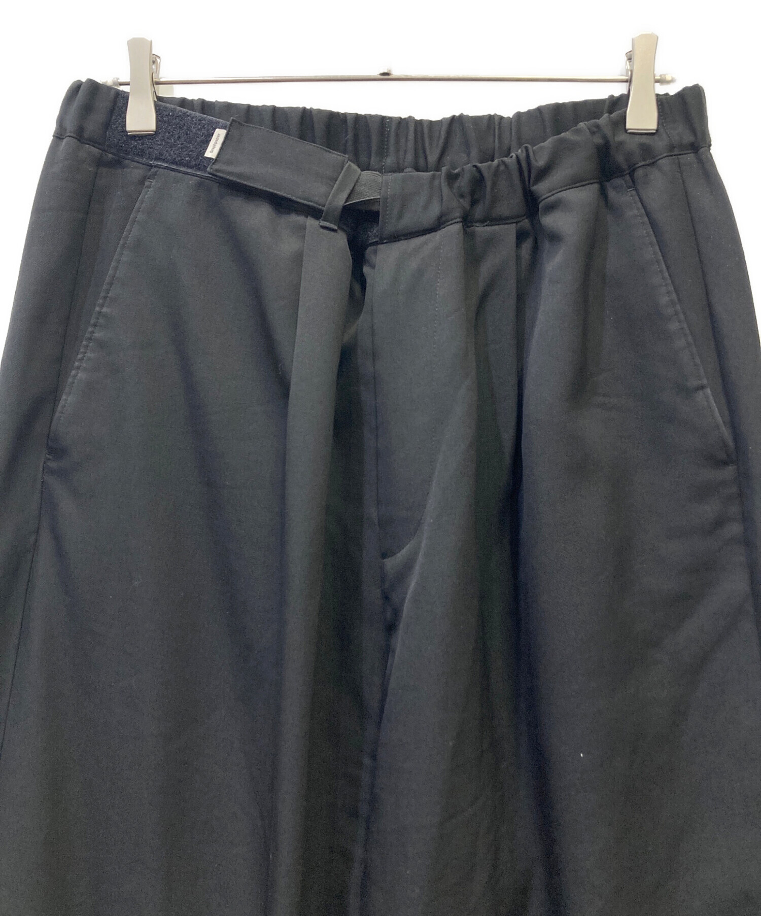 中古・古着通販】Graphpaper (グラフペーパー) シェフパンツ ブラック