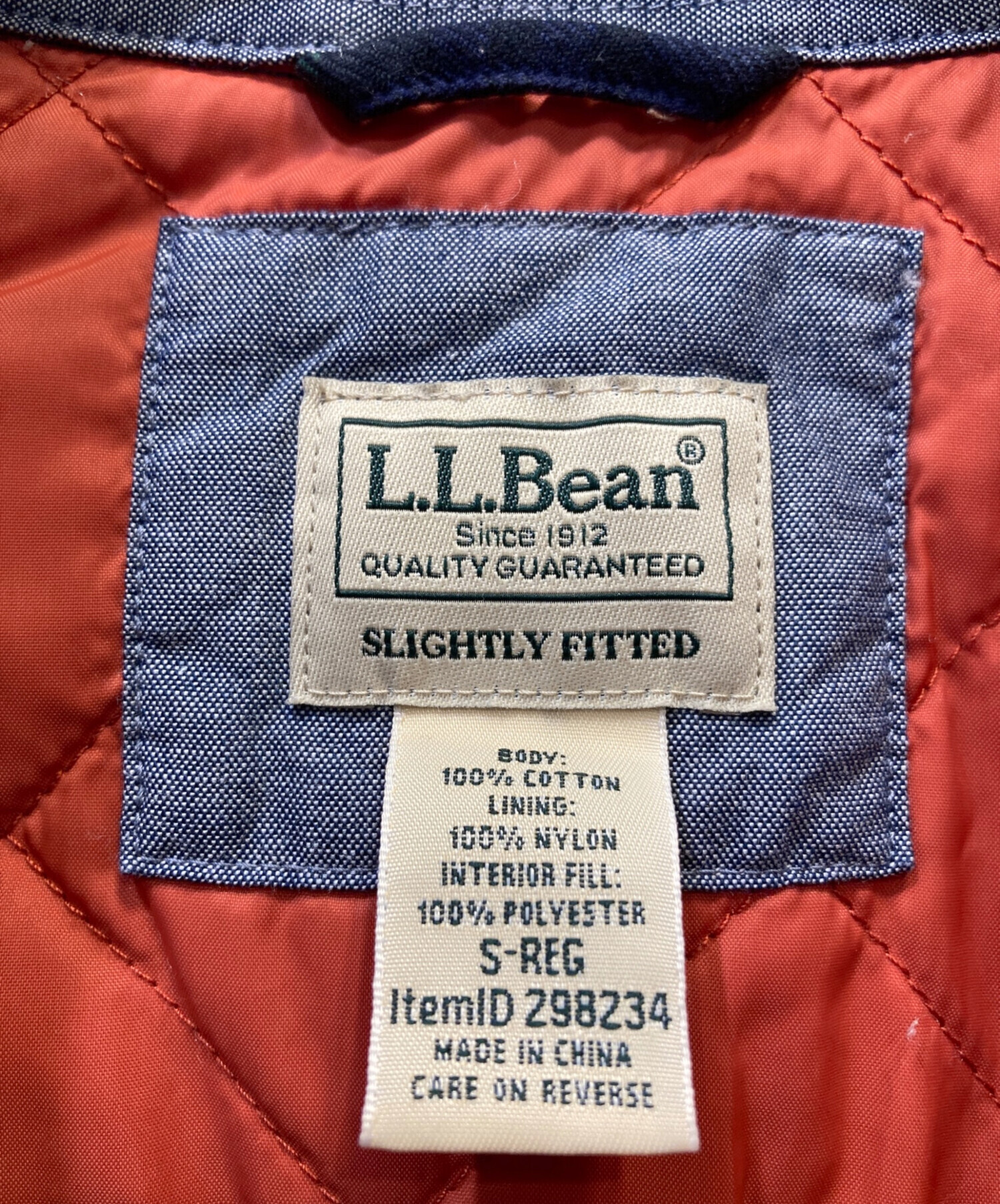 中古・古着通販】L.L.Bean (エルエルビーン) 長袖シャツ ネイビー 