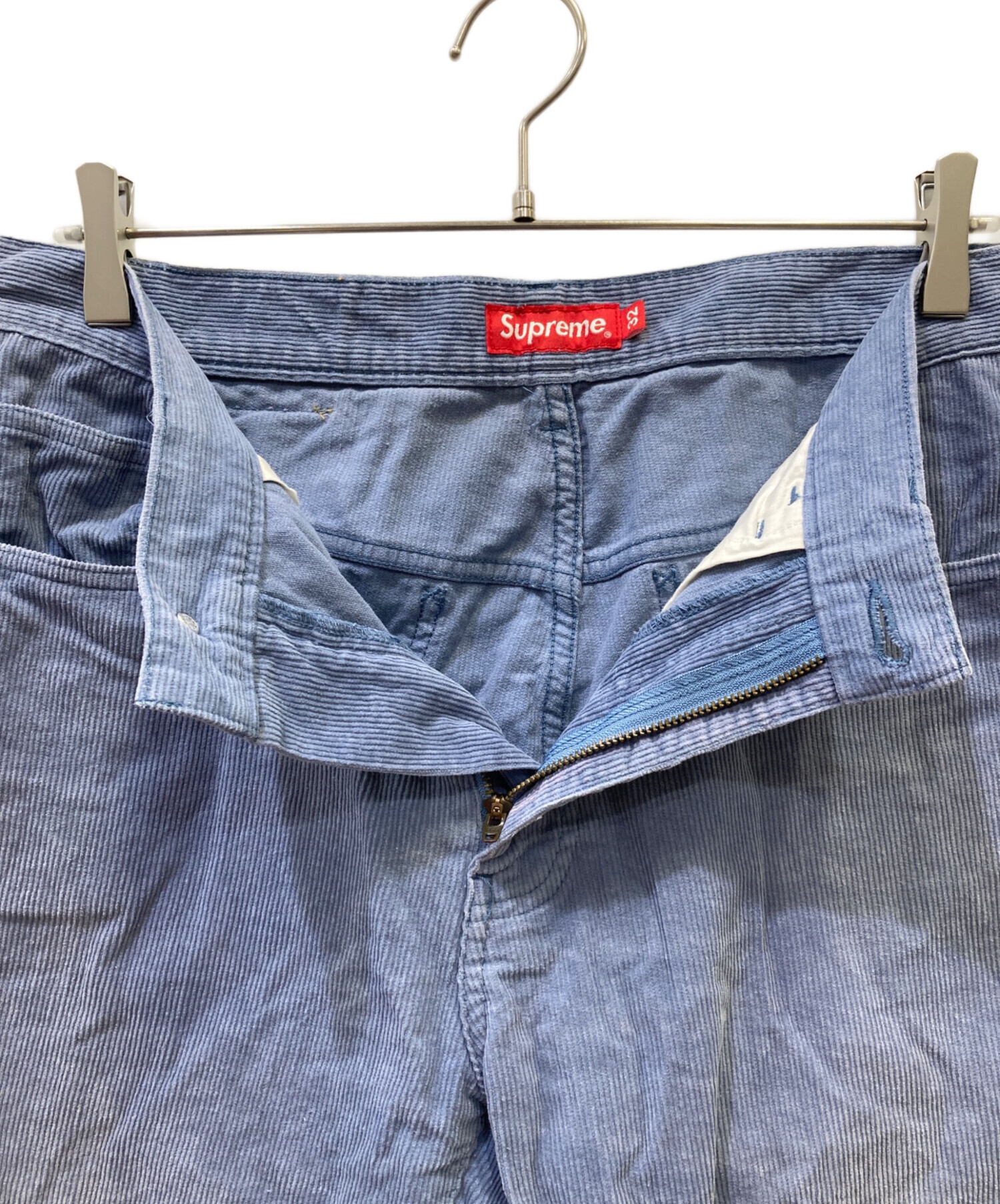 中古・古着通販】SUPREME (シュプリーム) コーデュロイパンツ ブルー