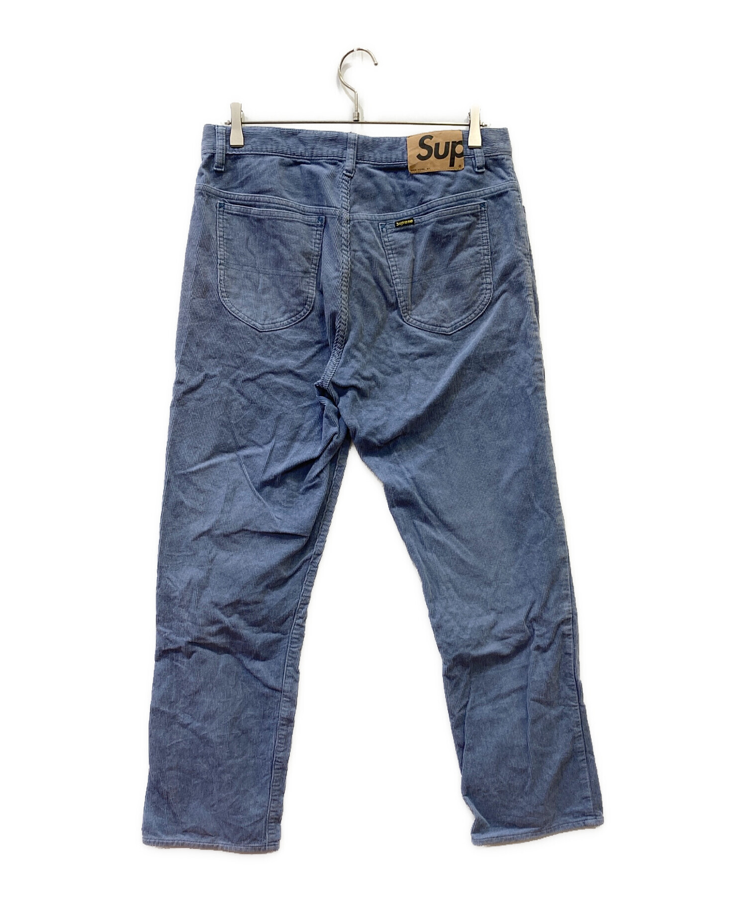 中古・古着通販】SUPREME (シュプリーム) コーデュロイパンツ ブルー