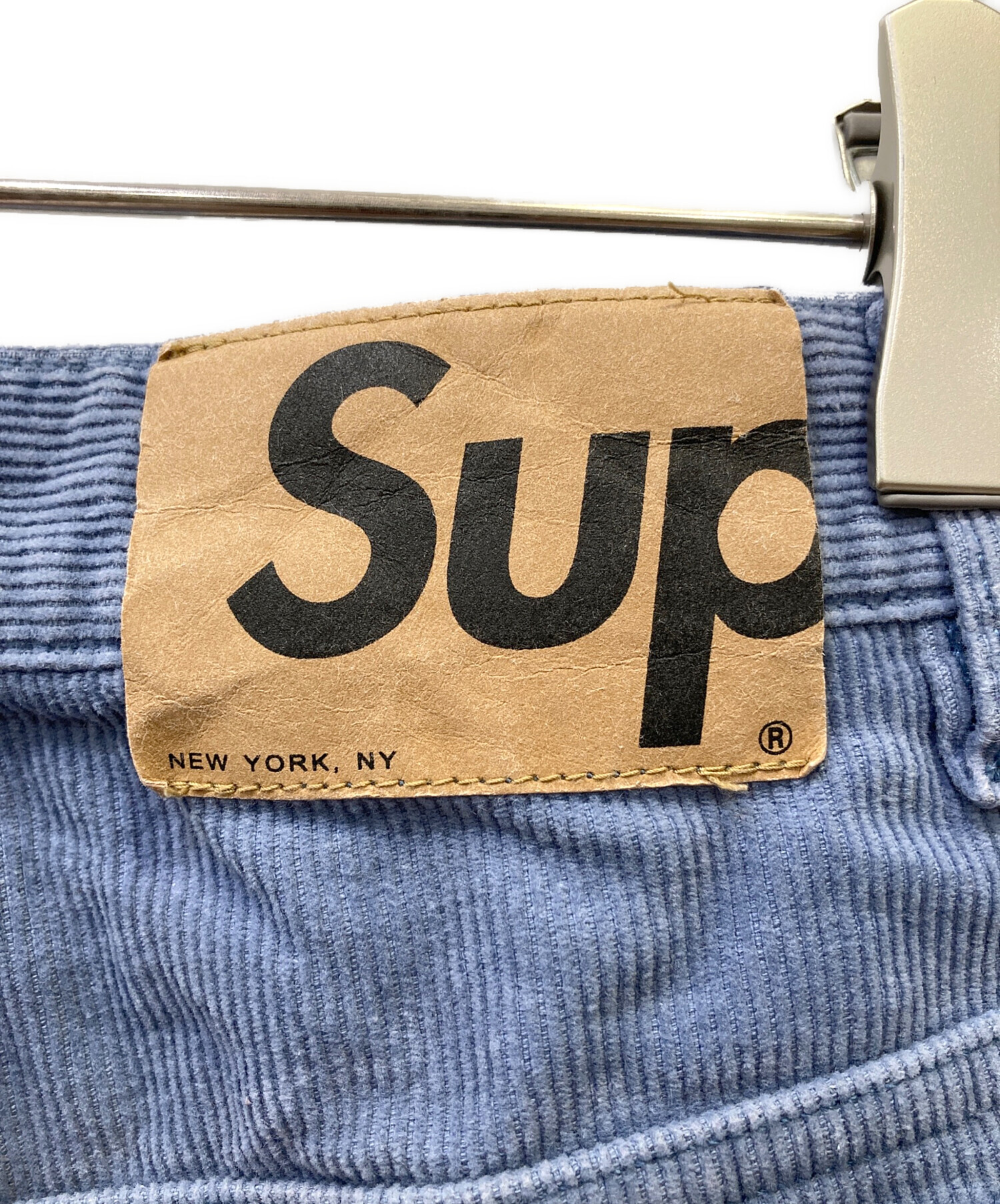 中古・古着通販】SUPREME (シュプリーム) コーデュロイパンツ ブルー