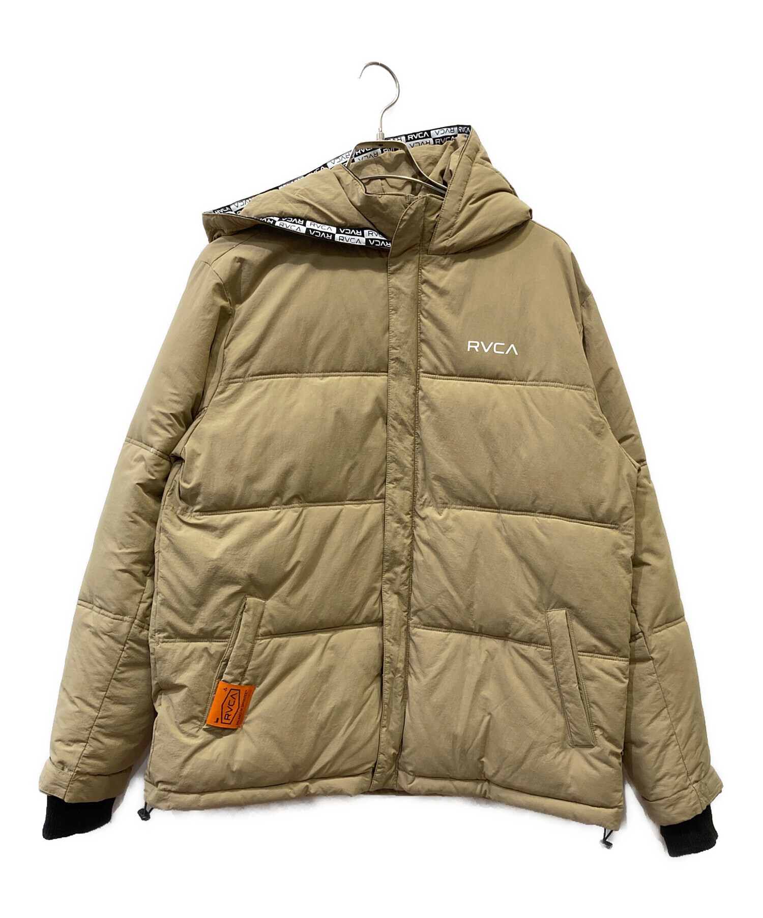 中古・古着通販】RVCA (ルーカ) 中綿ジャケット カーキ サイズ:S 
