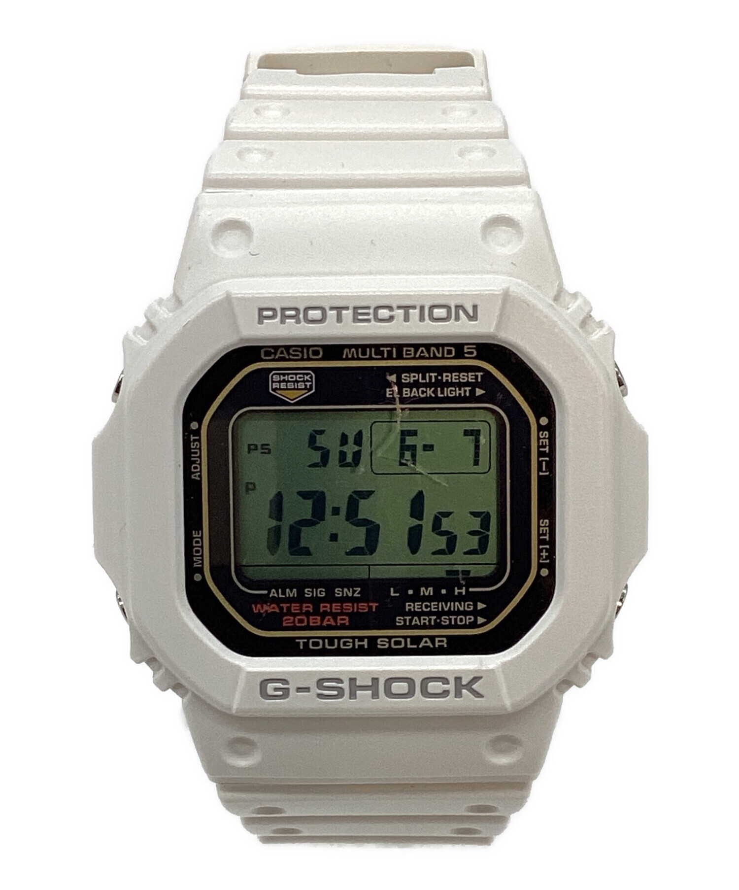 中古・古着通販】CASIO (カシオ) 腕時計 ホワイト｜ブランド・古着通販