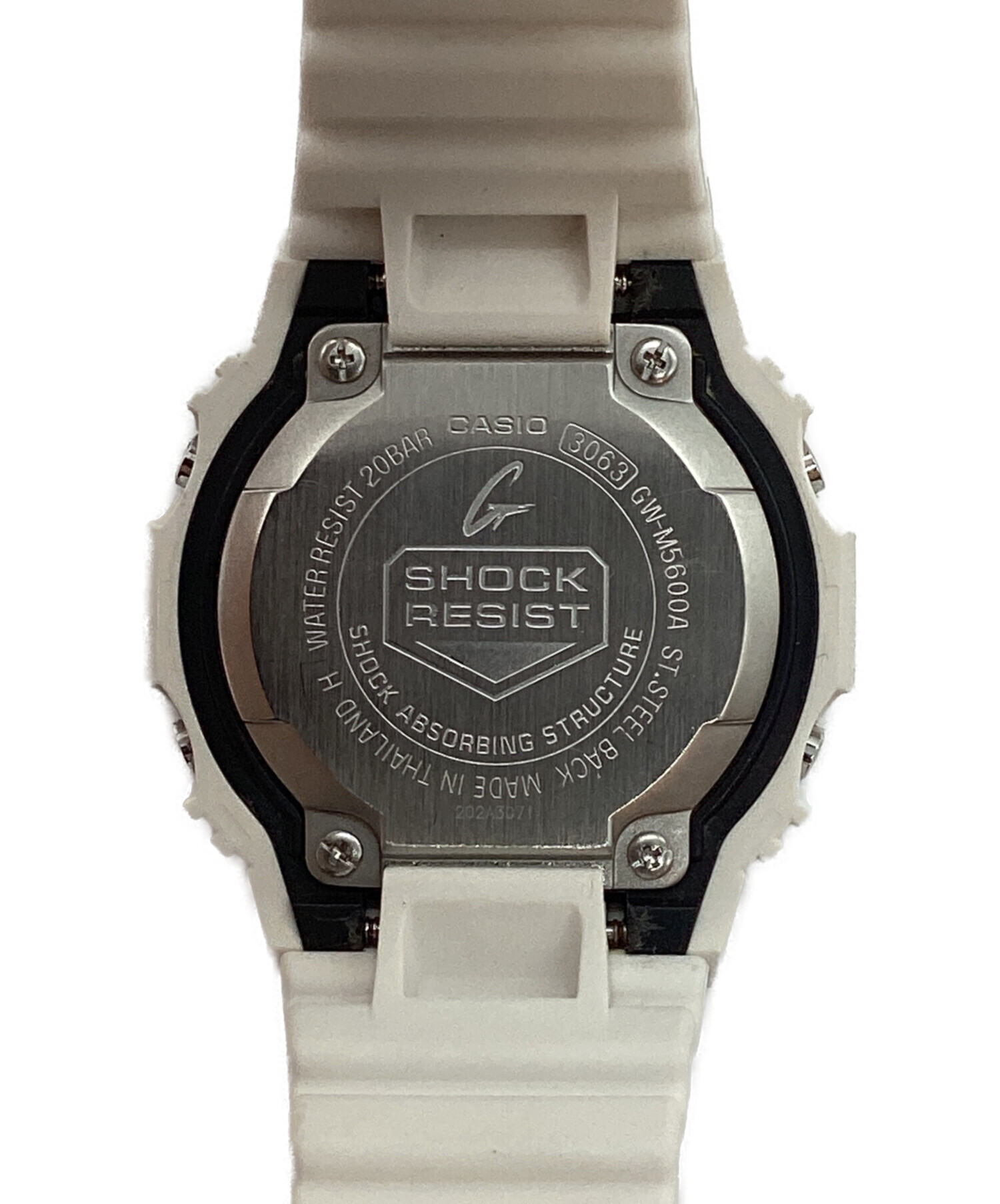 中古・古着通販】CASIO (カシオ) 腕時計 ホワイト｜ブランド・古着通販