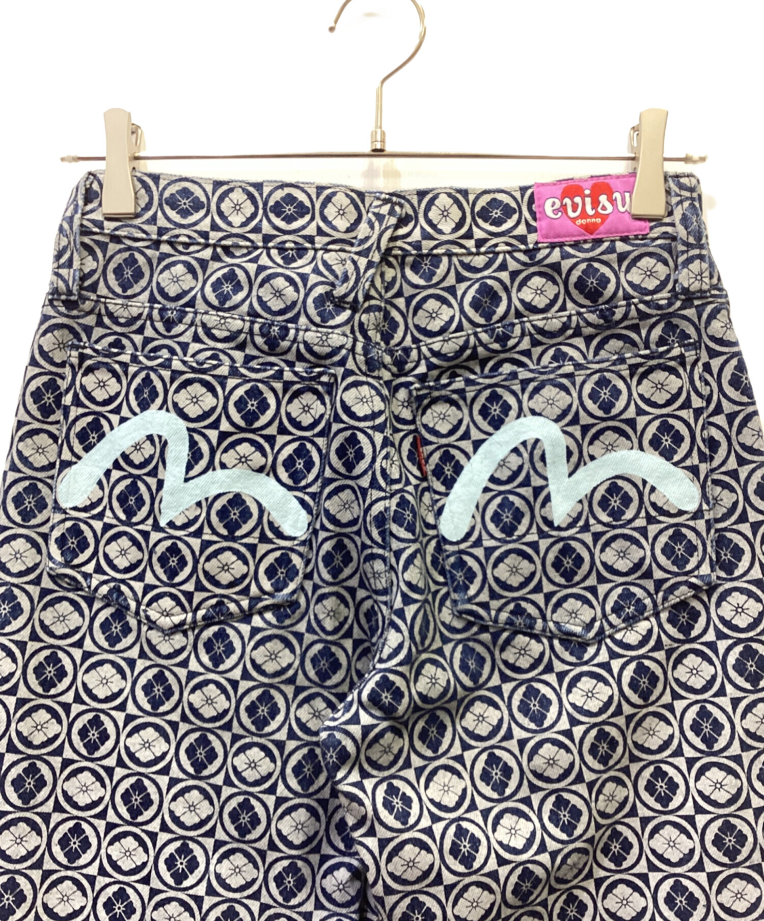 中古・古着通販】EVISU DONNA (エヴィスドンナ) デニムパンツ サイズ