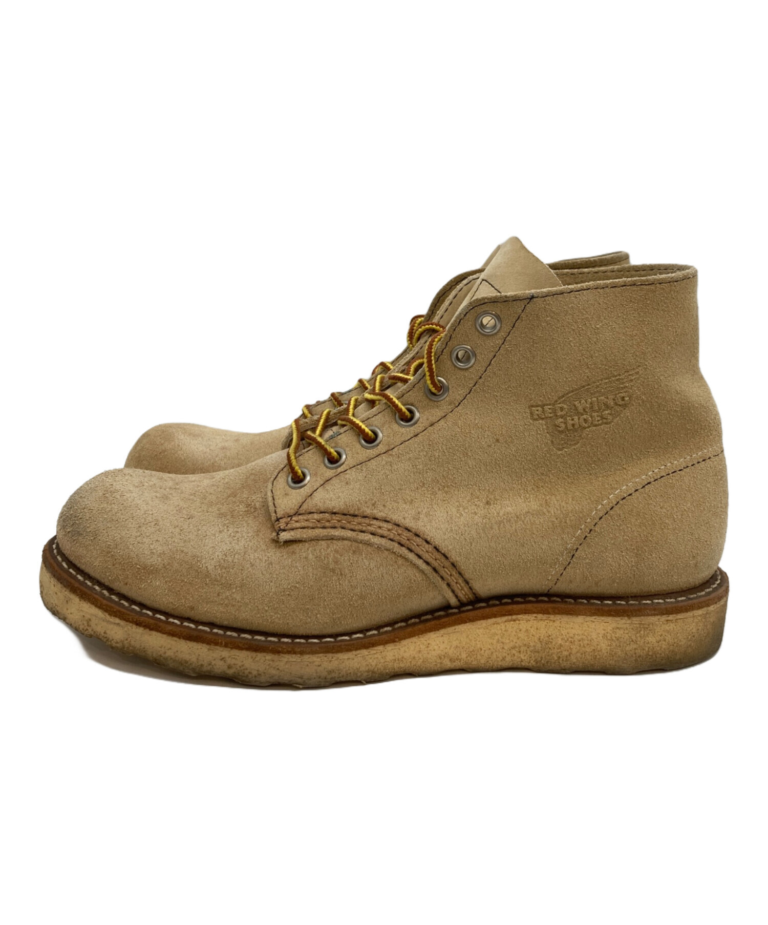 中古・古着通販】RED WING (レッドウィング) ワークブーツ ベージュ 