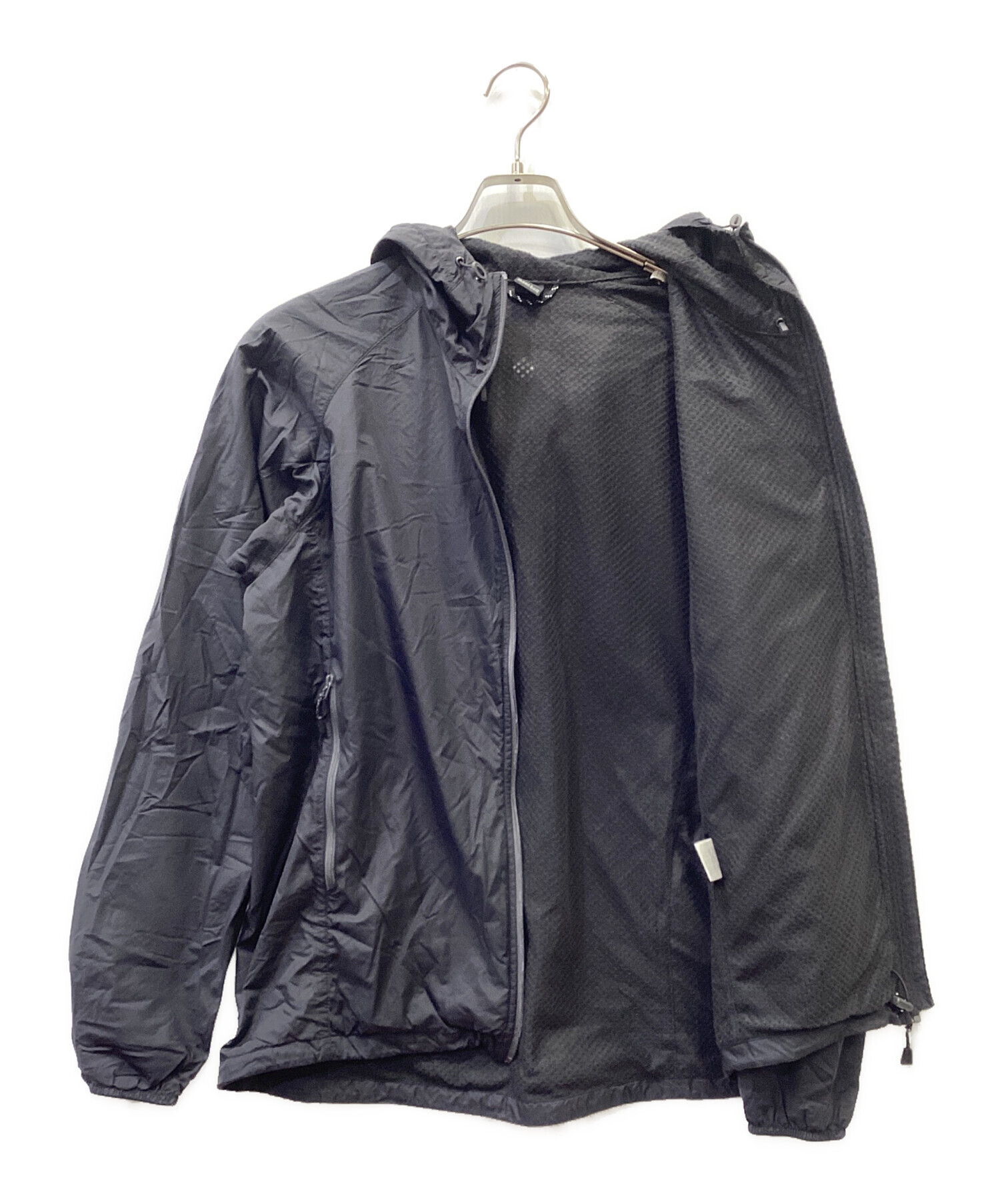 中古・古着通販】mont-bell (モンベル) ライトシェルパーカ ブラック