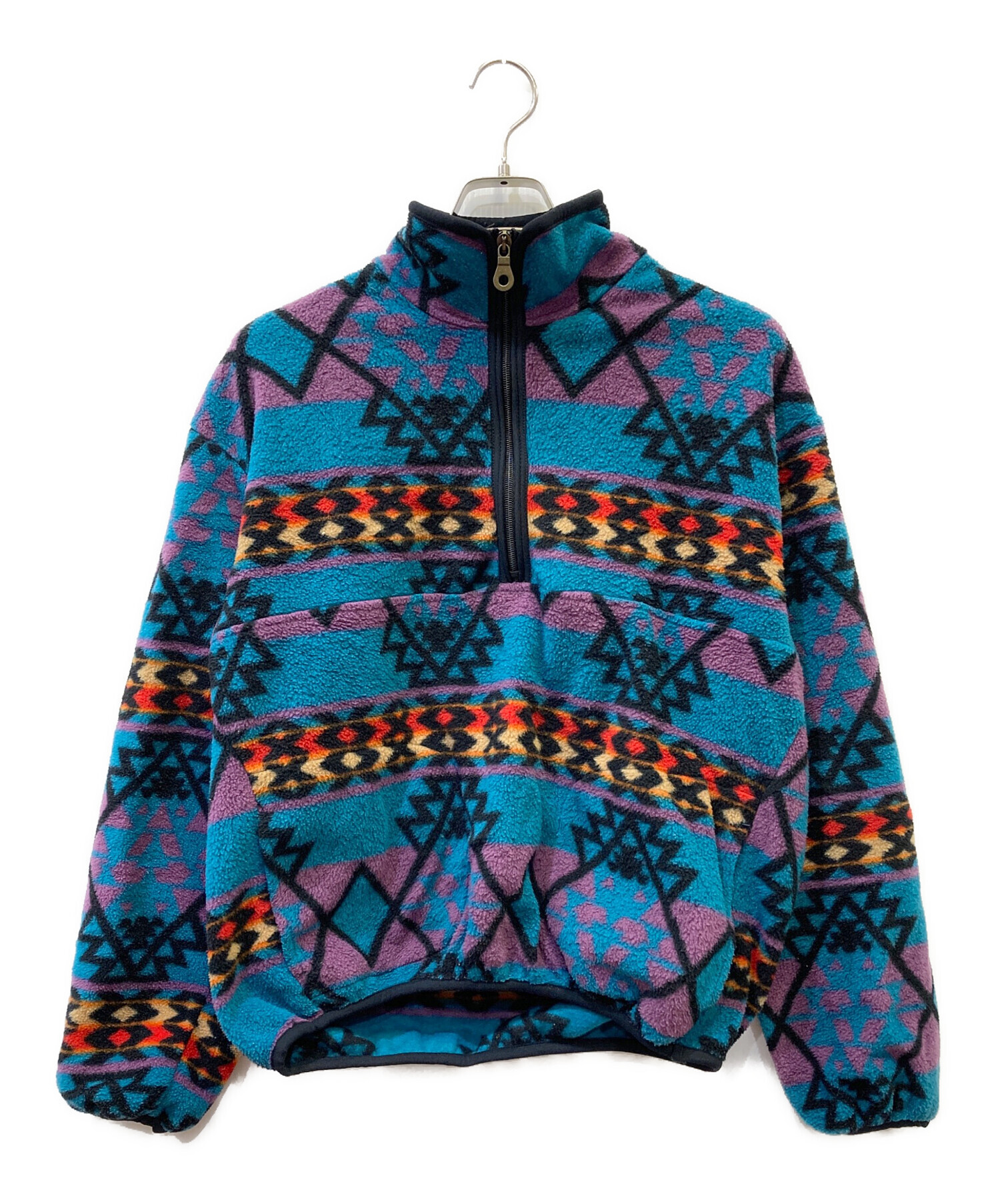 中古・古着通販】WOOLRICH (ウールリッチ) ハーフジップフリースプル 