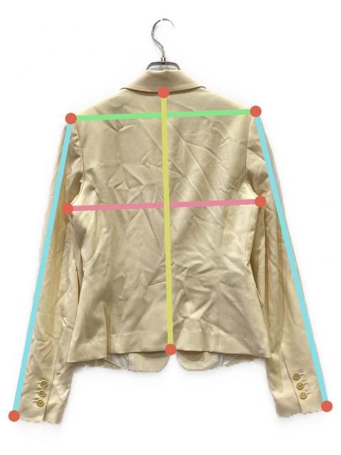 中古・古着通販】theory (セオリー) ジャケット ベージュ サイズ:40 未