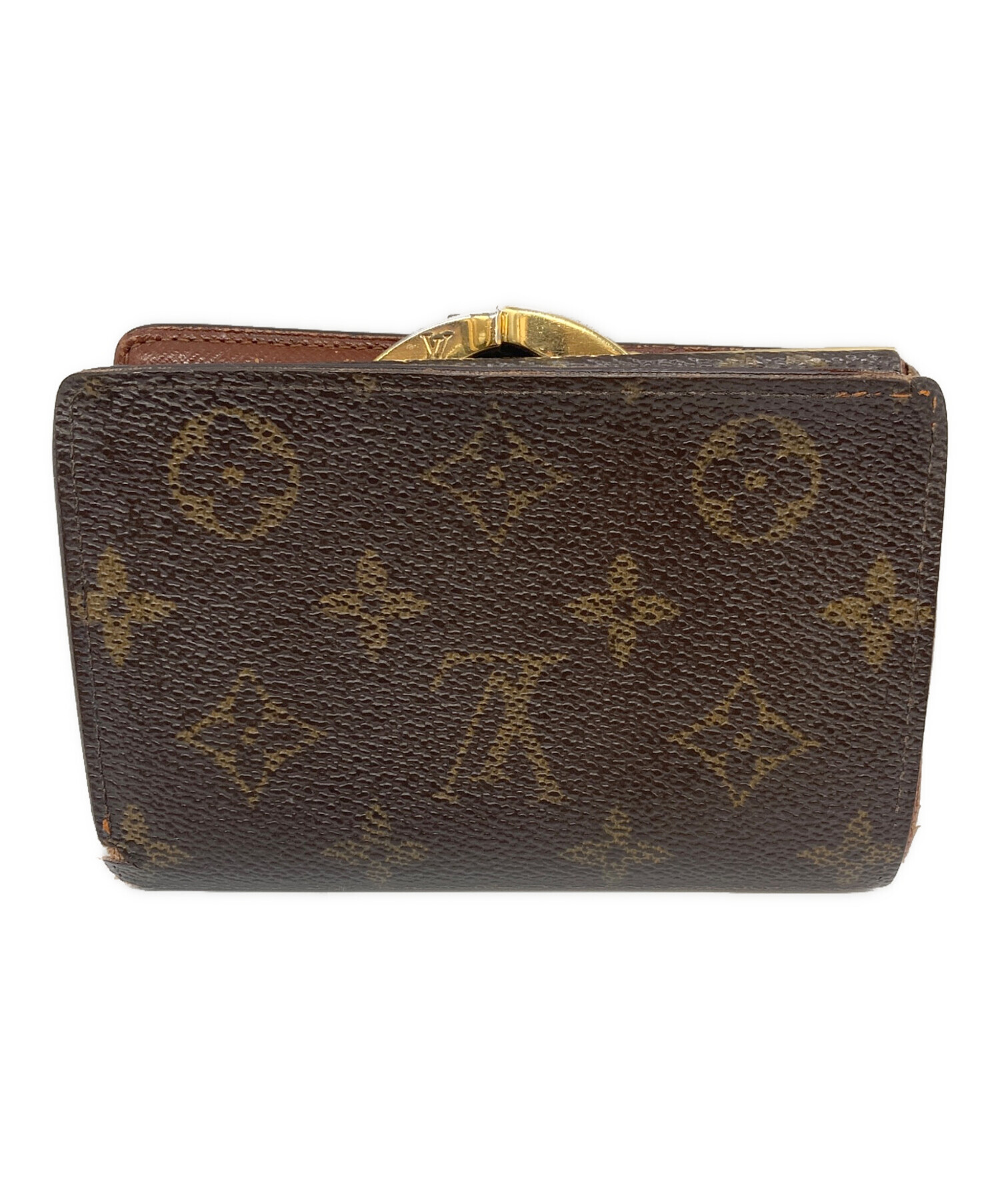 中古・古着通販】LOUIS VUITTON (ルイ ヴィトン) がま口財布 ブラウン