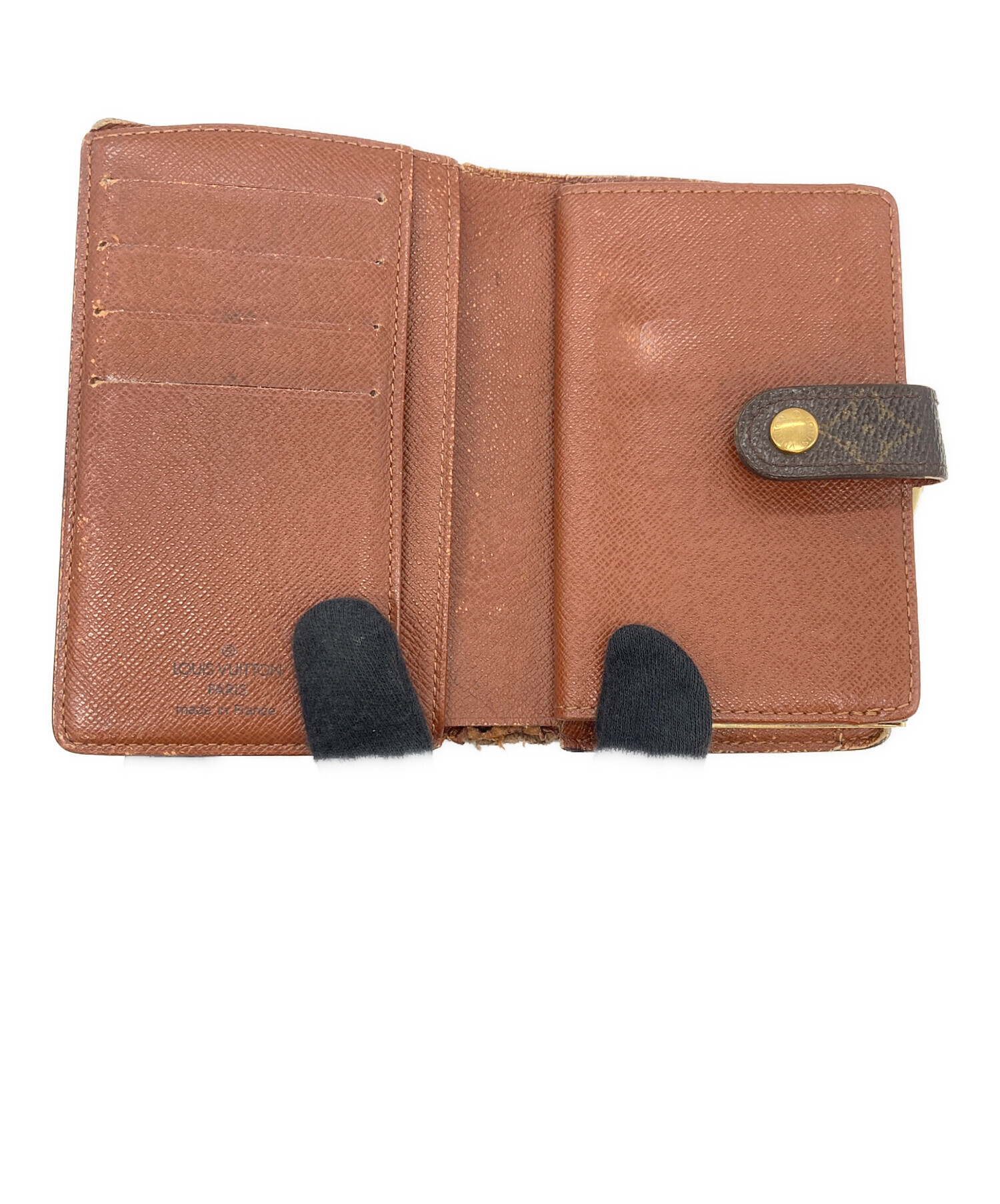 中古・古着通販】LOUIS VUITTON (ルイ ヴィトン) がま口財布 ブラウン