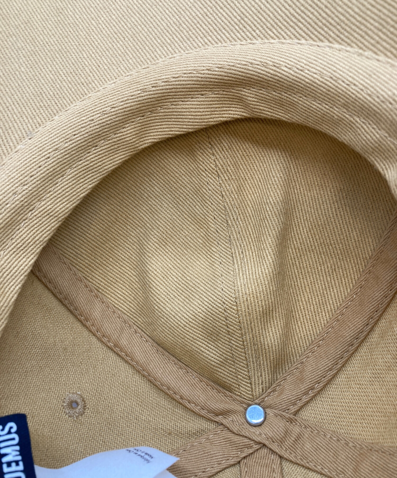 中古・古着通販】jacquemus (ジャックムス) キャップ ベージュ サイズ