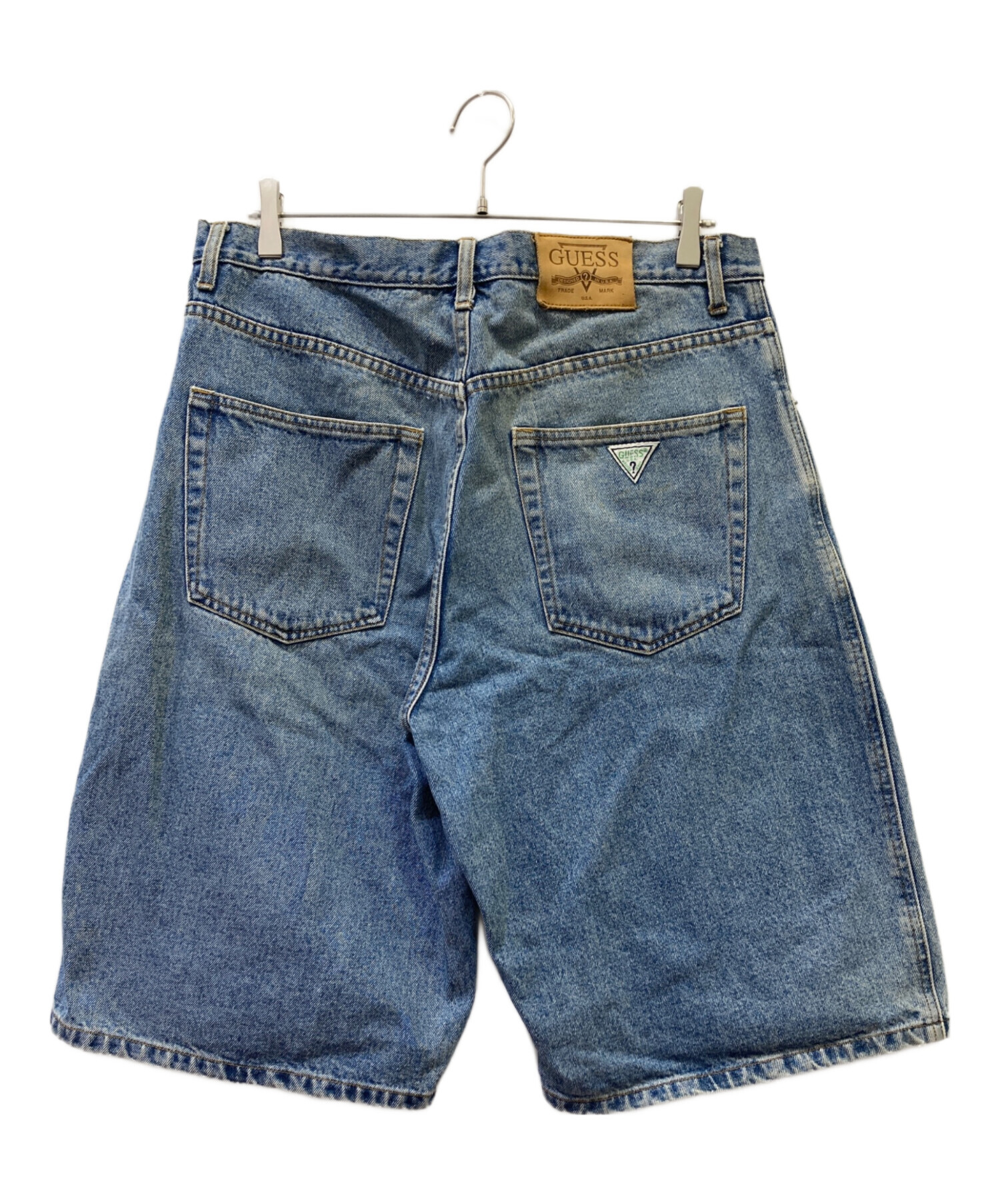 中古・古着通販】GUESS (ゲス) デニムハーフパンツ サイズ:34 