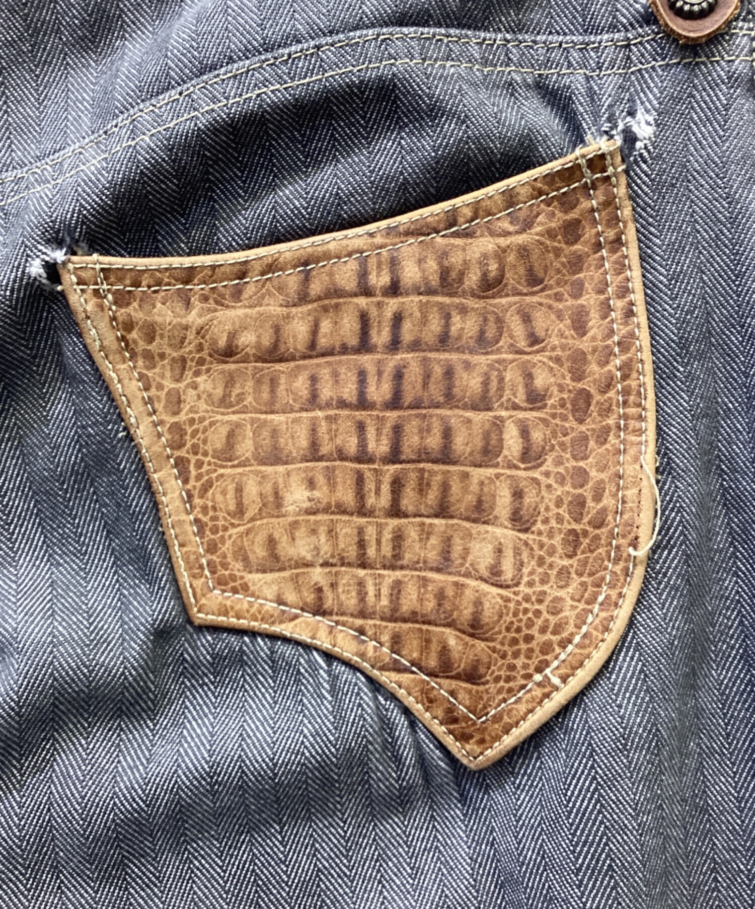 オベリスク　アンティーク　輸入品　貴重　レア 中古・古着通販】Obelisk (オベリスク) 本革ナイフポケット付パンツ