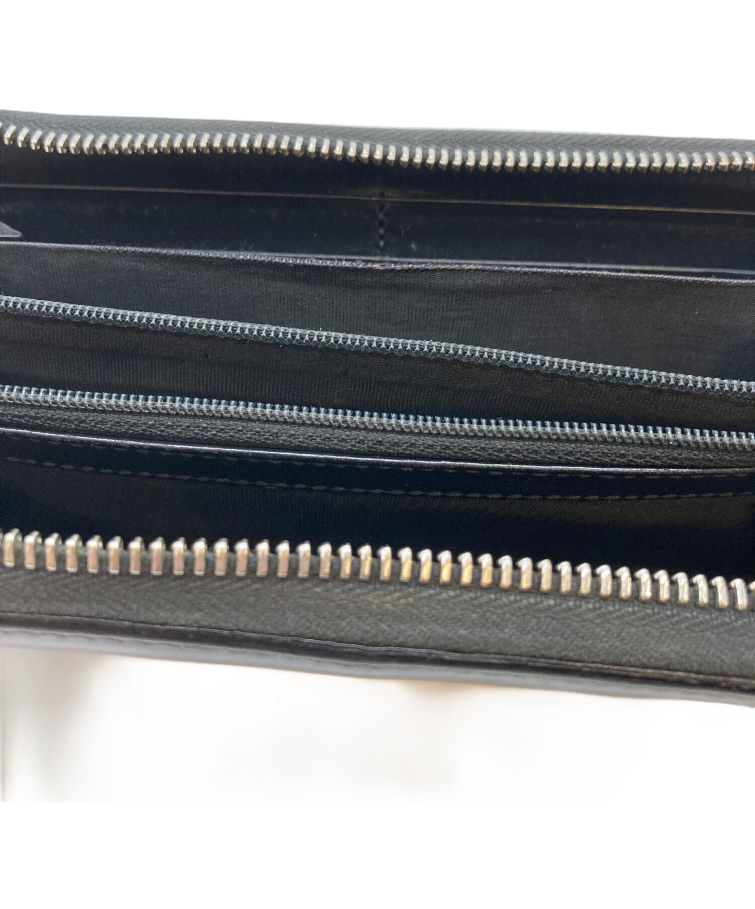 中古・古着通販】GUCCI (グッチ) 長財布 ブラック｜ブランド・古着通販