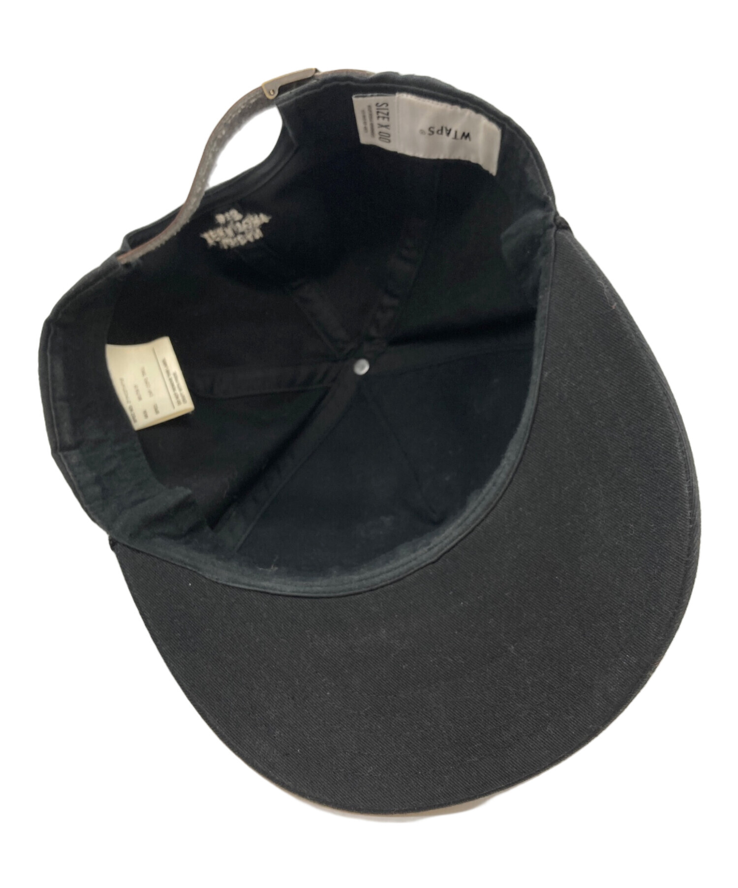 中古・古着通販】WTAPS (ダブルタップス) キャップ ブラック｜ブランド