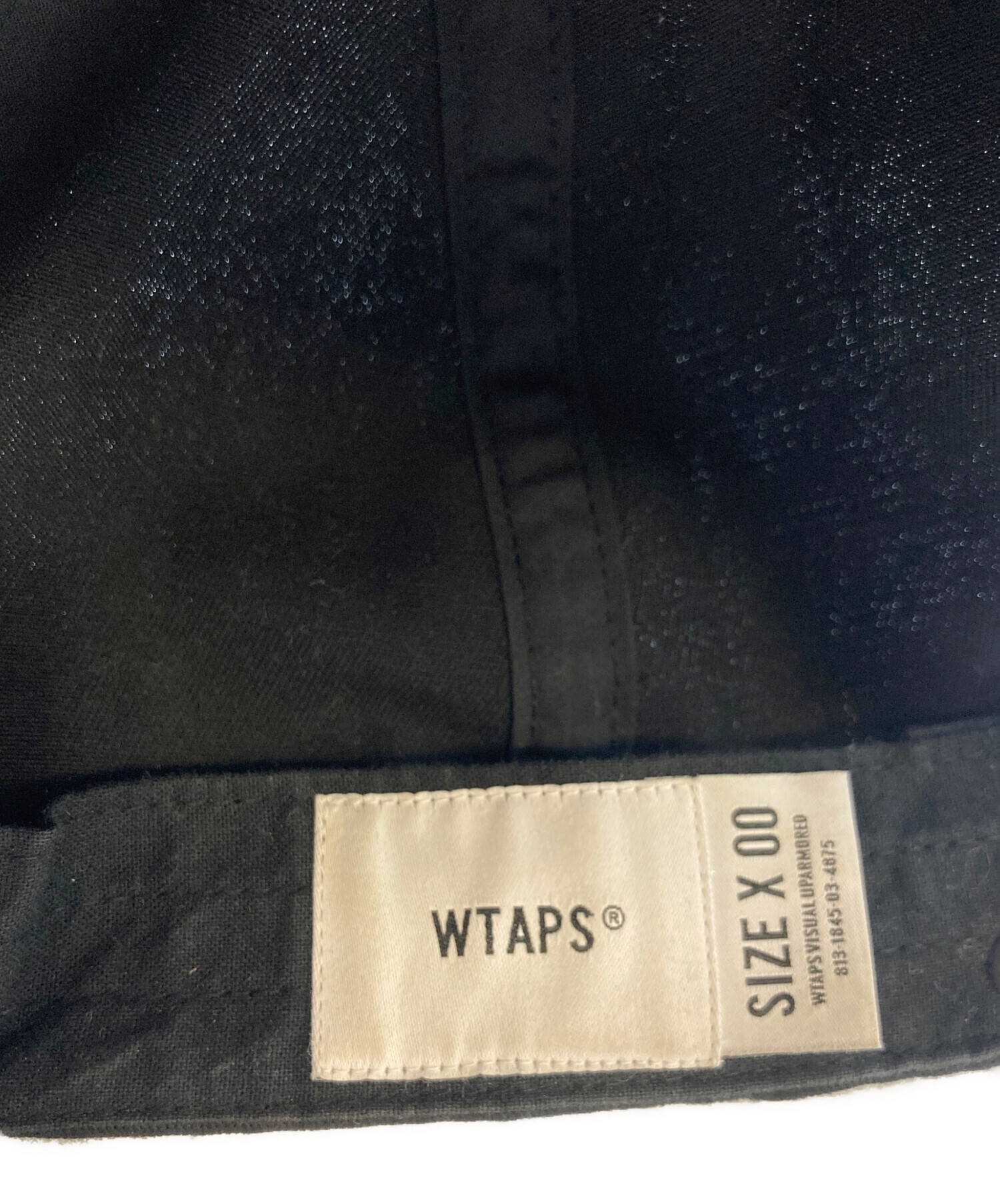中古・古着通販】WTAPS (ダブルタップス) キャップ ブラック｜ブランド