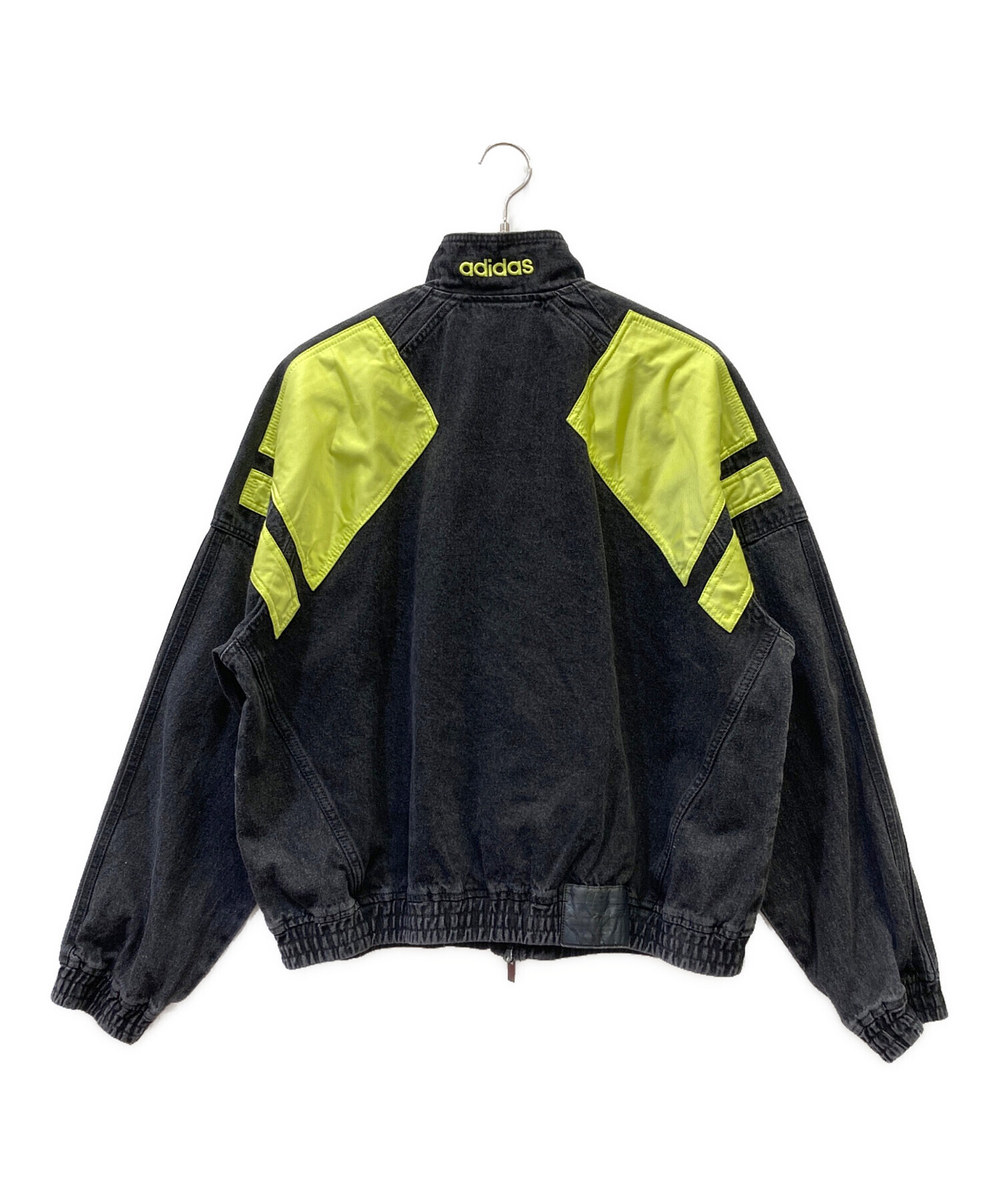 中古・古着通販】adidas (アディダス) モトデニムジャケット グレー