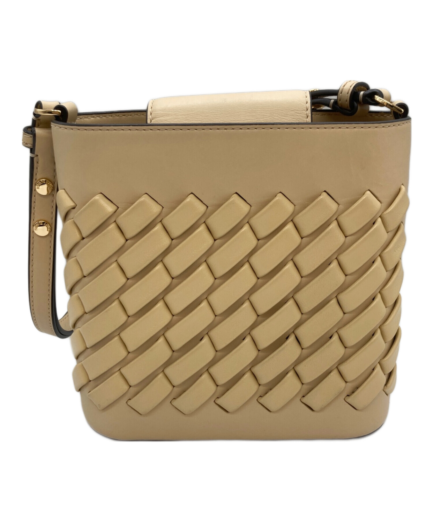中古・古着通販】TORY BURCH (トリーバーチ) バケットバッグ ベージュ