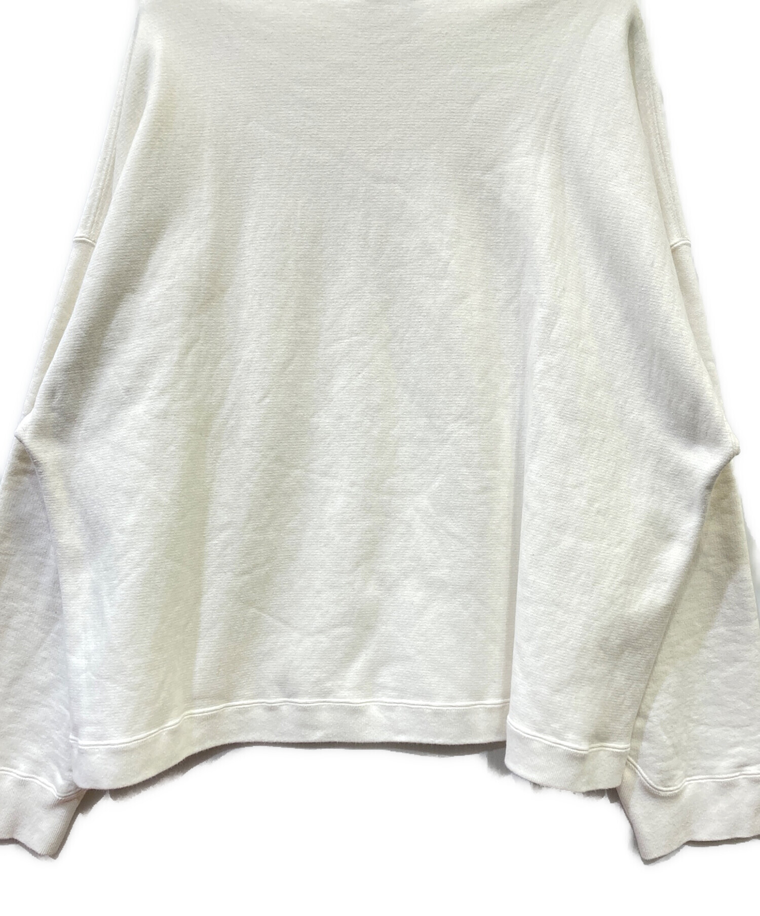 中古・古着通販】ATON (エイトン) スウェット アイボリー サイズ:4