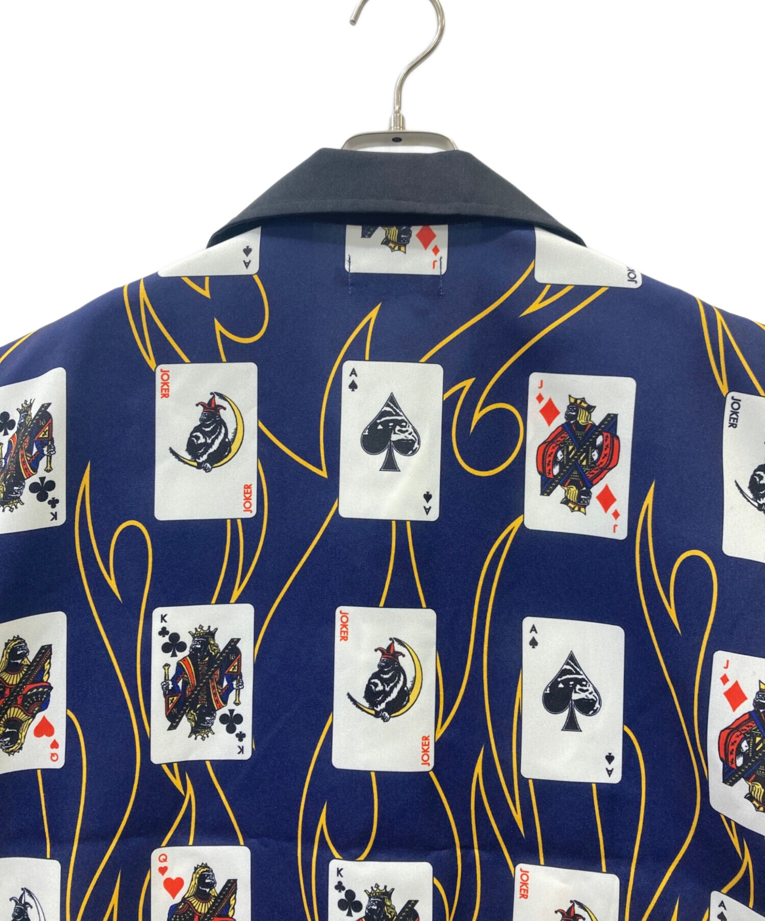 中古・古着通販】X-LARGE (エクストララージ) 半袖シャツ ネイビー 