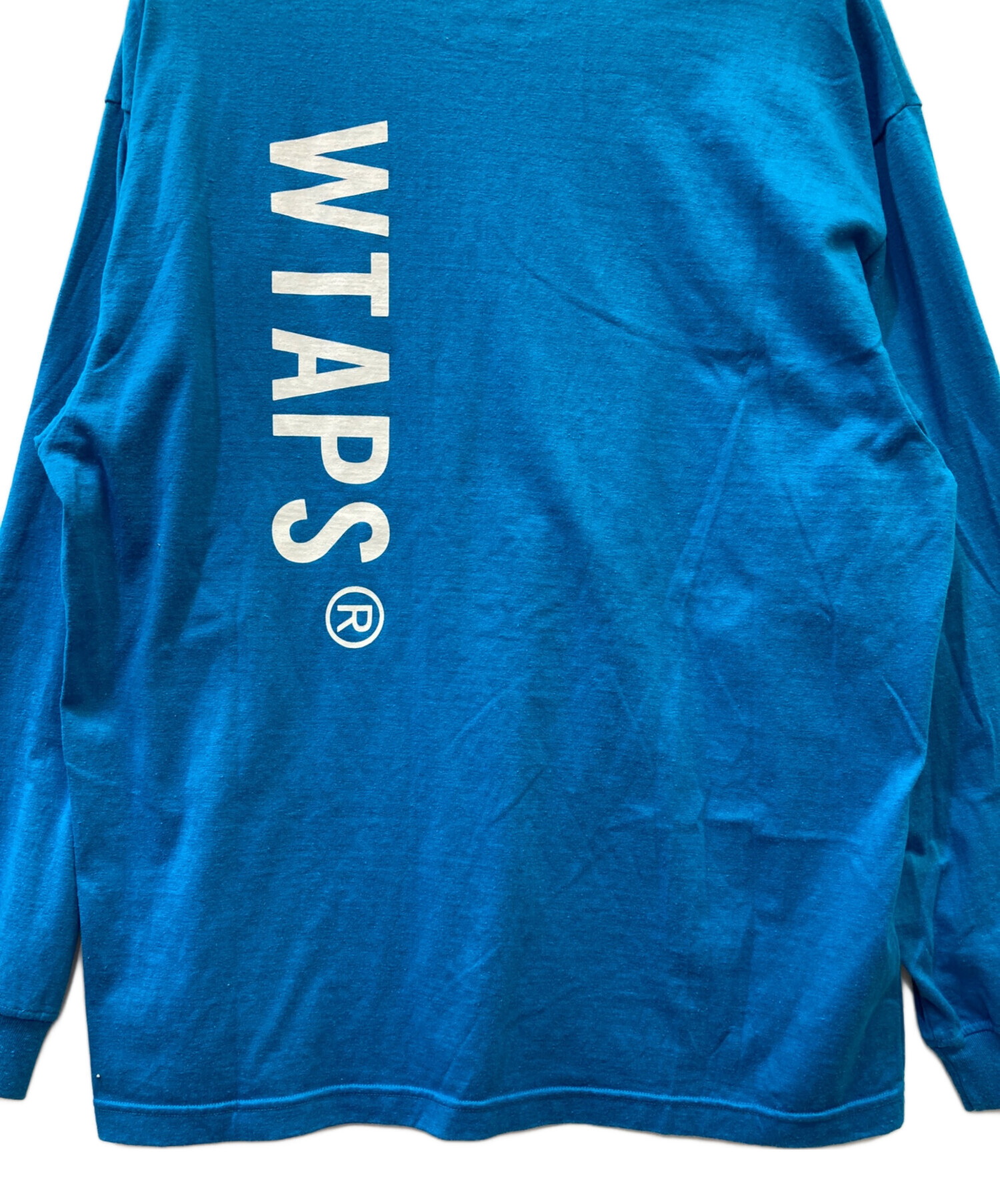 中古・古着通販】WTAPS (ダブルタップス) 長袖カットソー ブルー
