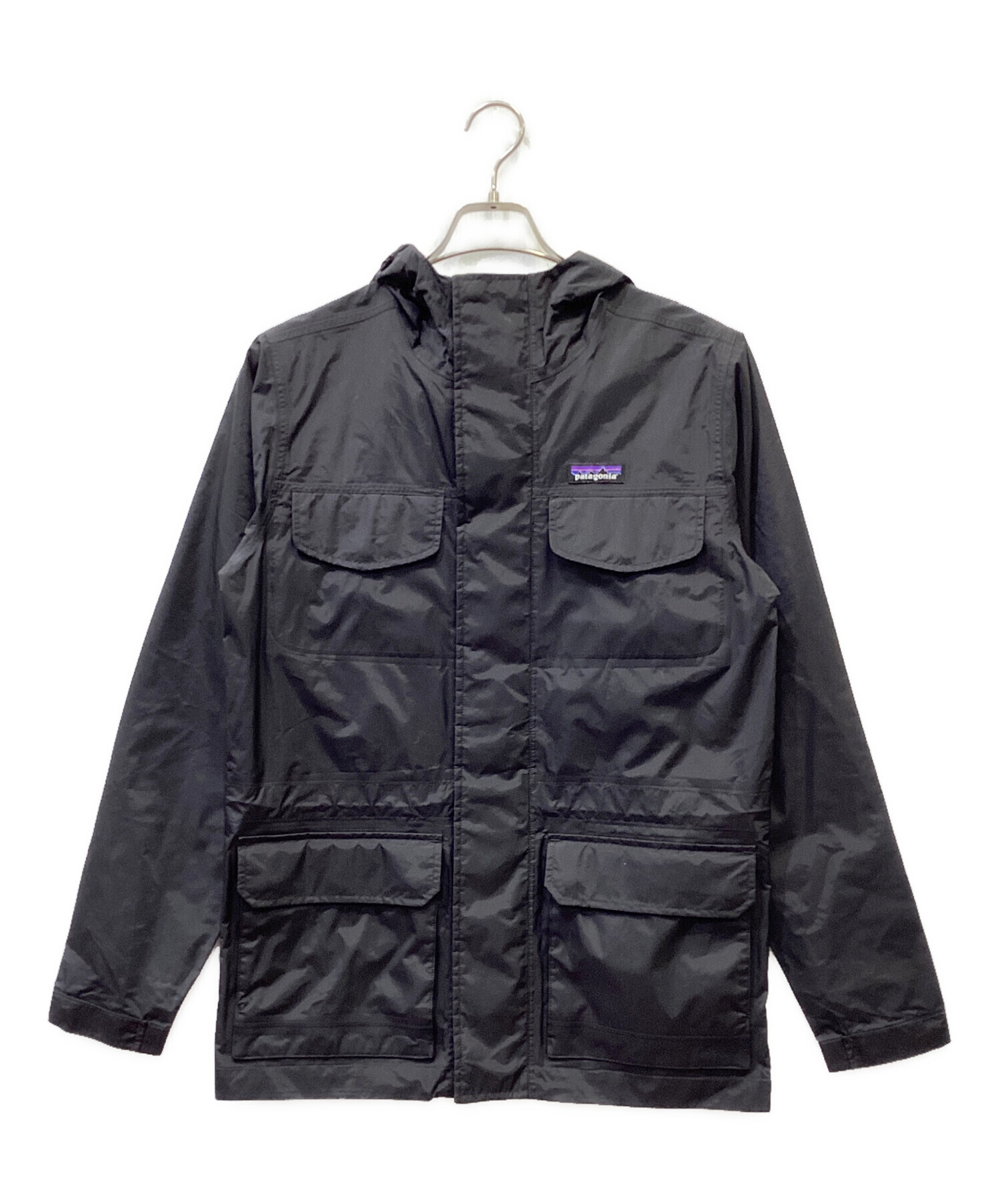 未使用級 XL相当 パタゴニア トレントシェルジャケット マウンテンパーカー 黒 中古・古着通販】Patagonia (パタゴニア) トレントシェルパーカー