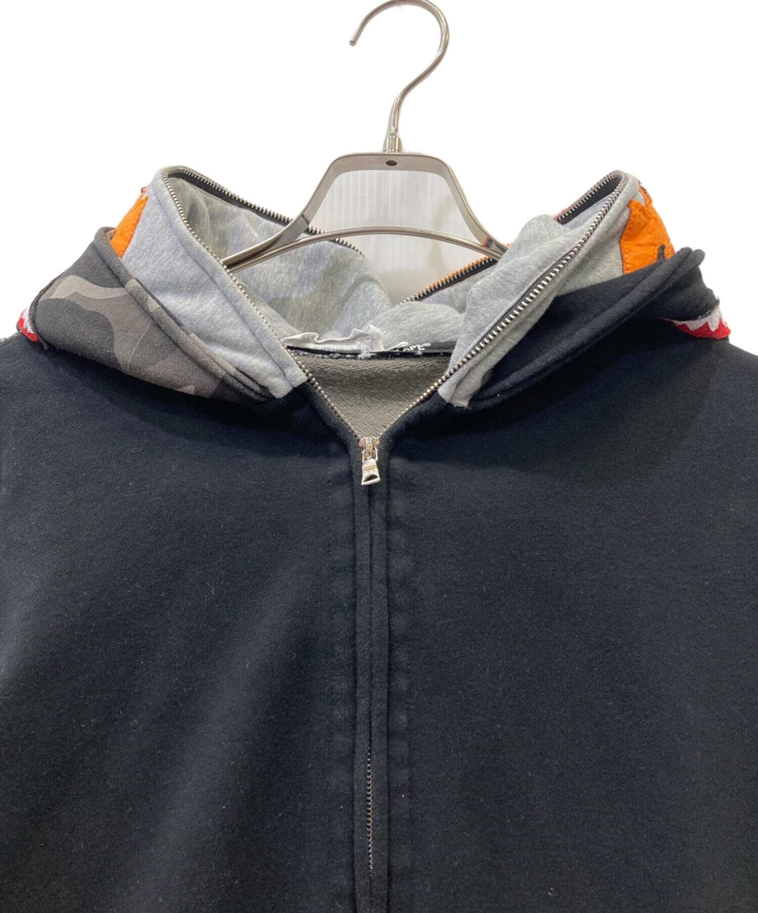 アベイシングエイプ ジップパーカー Lサイズ 中古・古着通販】A BATHING APE (ア ベイシング エイプ) ジップ