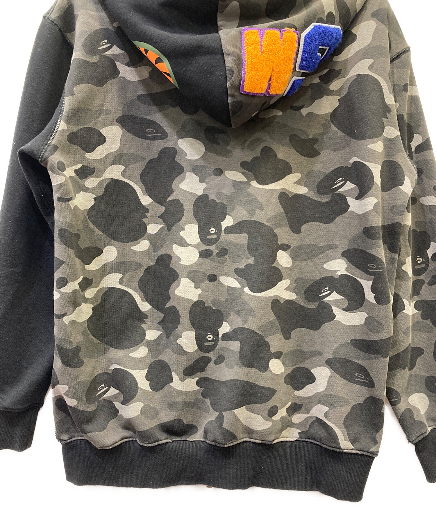 アベイシングエイプ ジップパーカー Lサイズ 中古・古着通販】A BATHING APE (ア ベイシング エイプ) ジップ