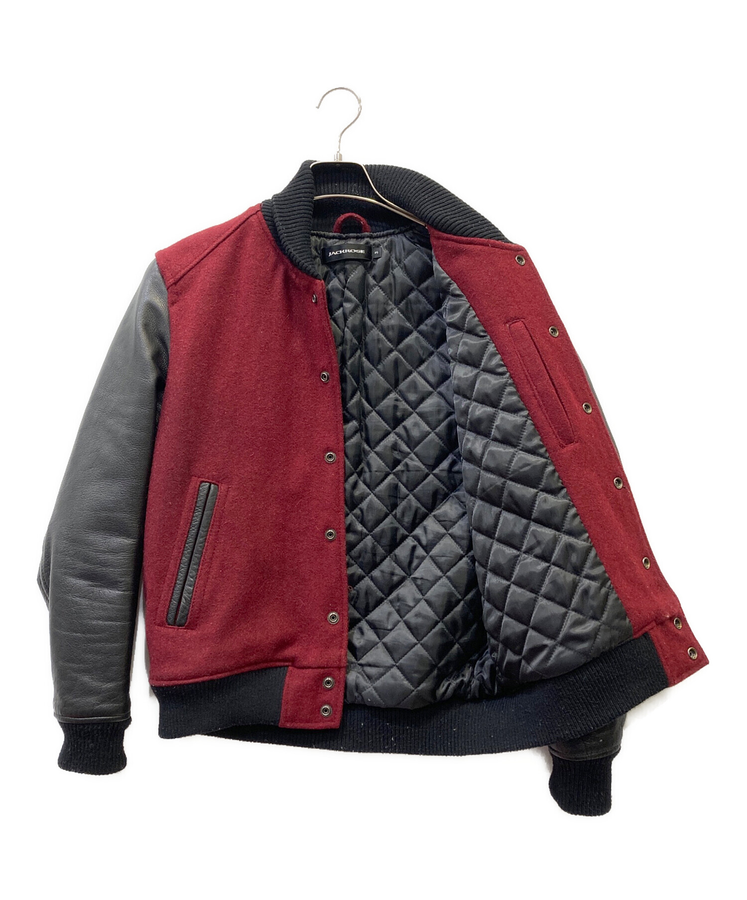 中古・古着通販】JACKROSE (ジャックローズ) ブルゾン レッド×ブラック