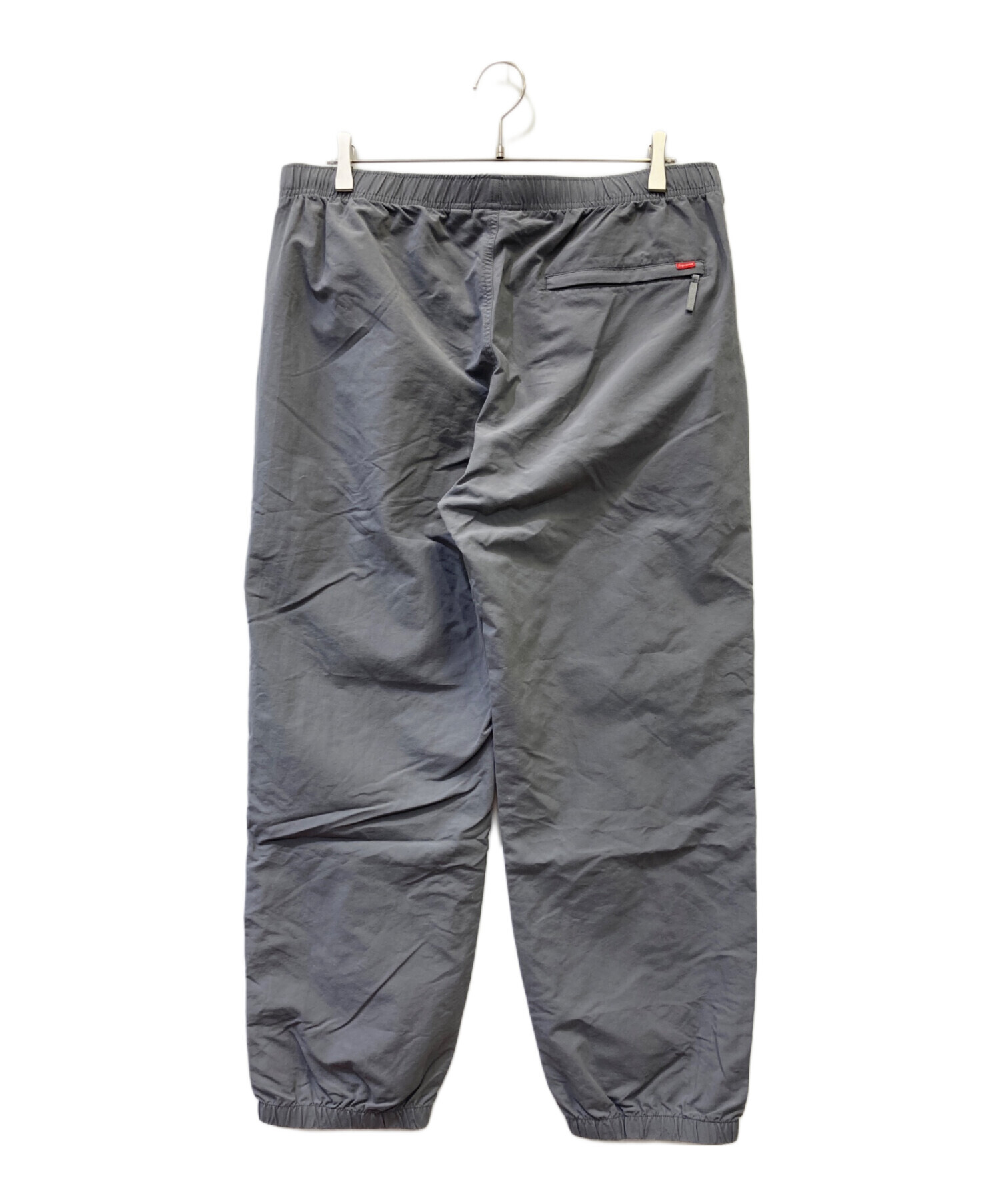 Supreme ナイロンパンツ ブラック/グレー 中古・古着通販】SUPREME (シュプリーム) ナイロンパンツ グレー