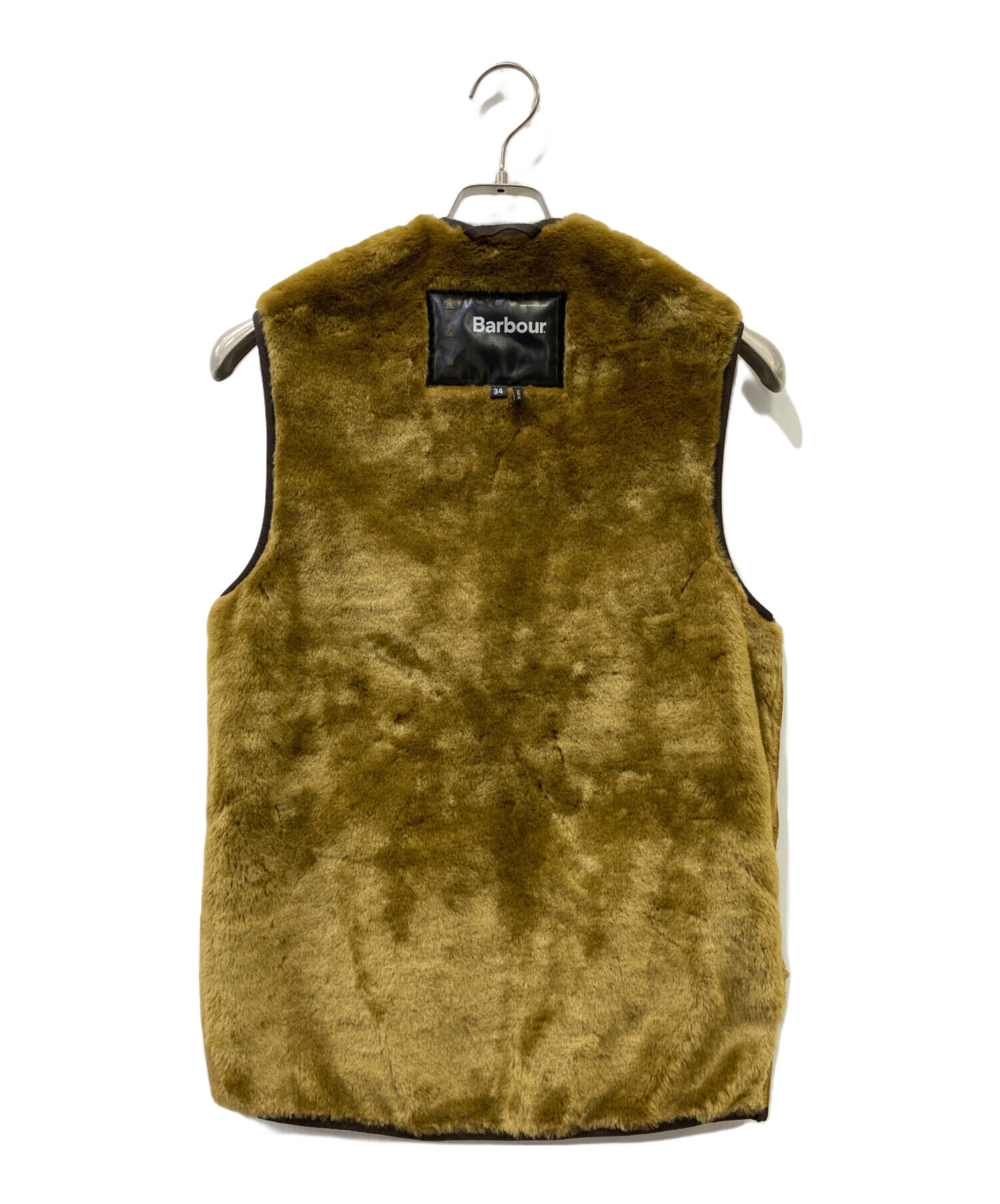 中古・古着通販】Barbour (バブアー) ボアライナーベスト ベージュ